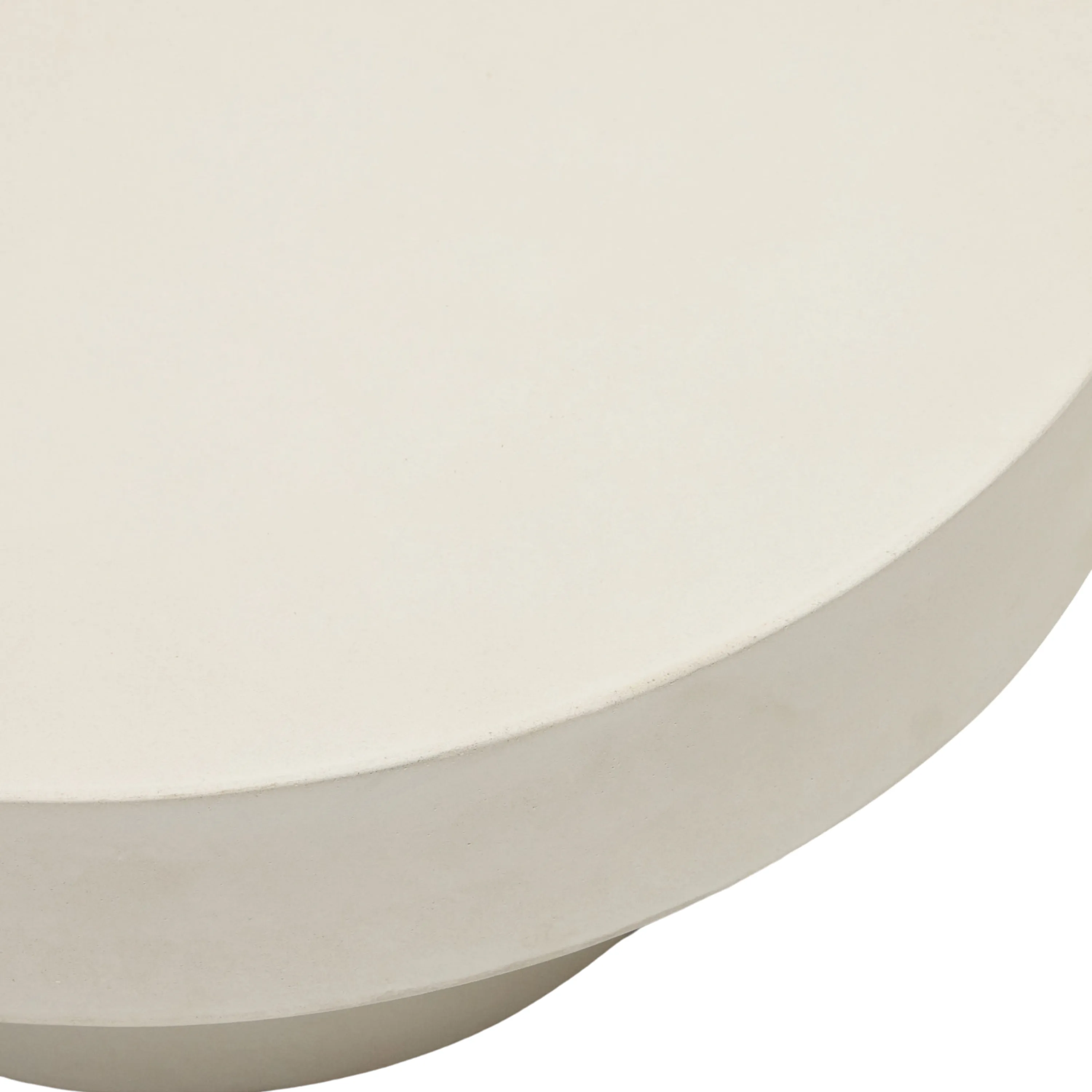 Aiguablava Outdoor Round Coffee Table 66cm - White