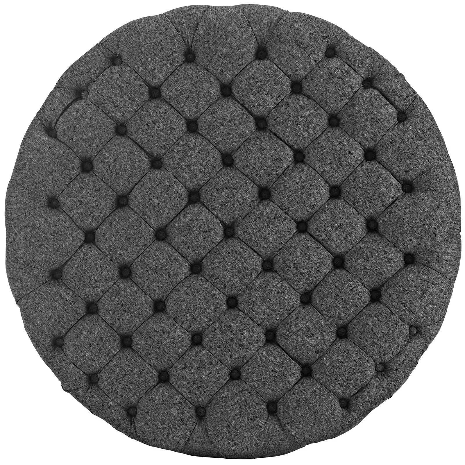 Amour Upholstered Fabric Ottoman by Modway