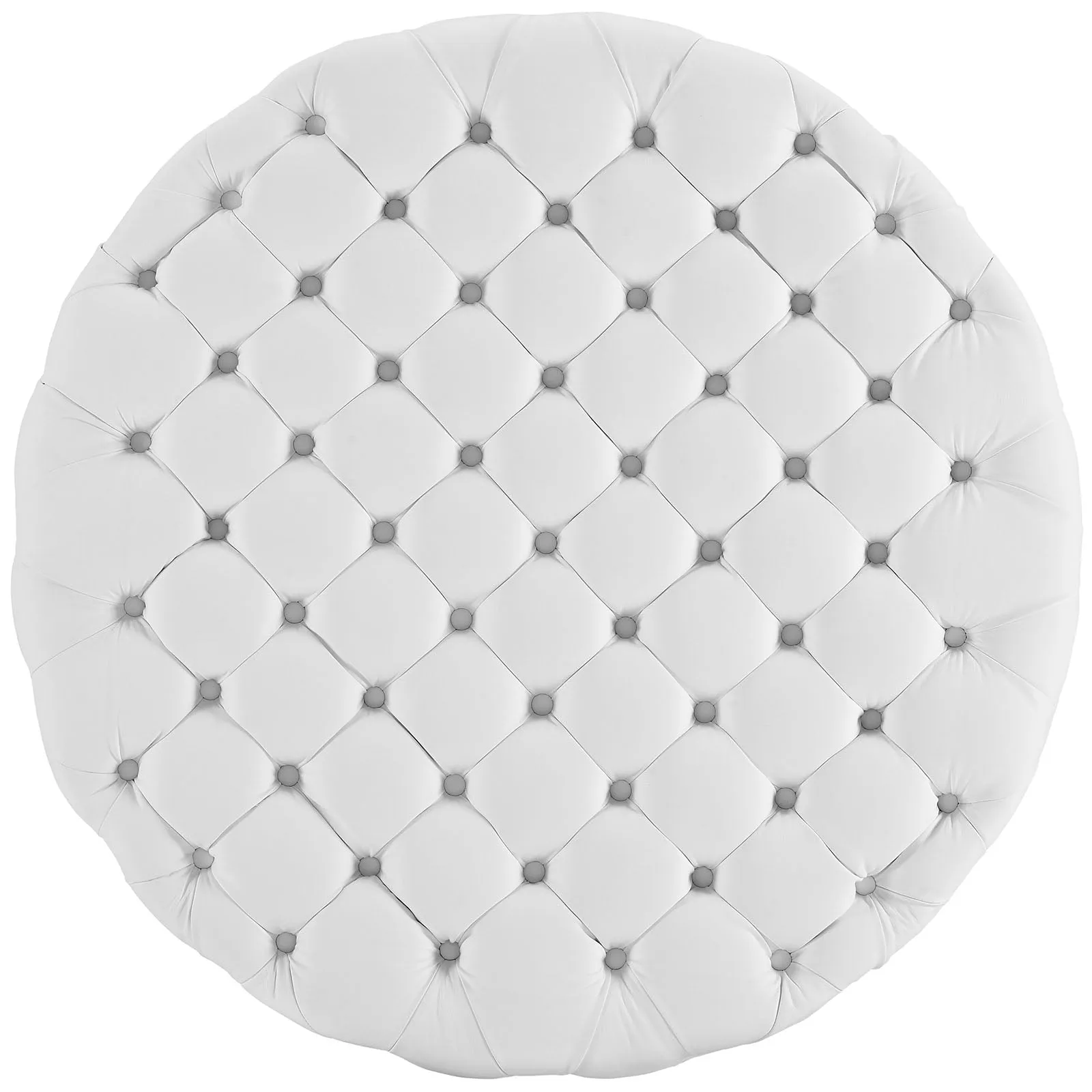 Amour Upholstered Vinyl Ottoman by Modway