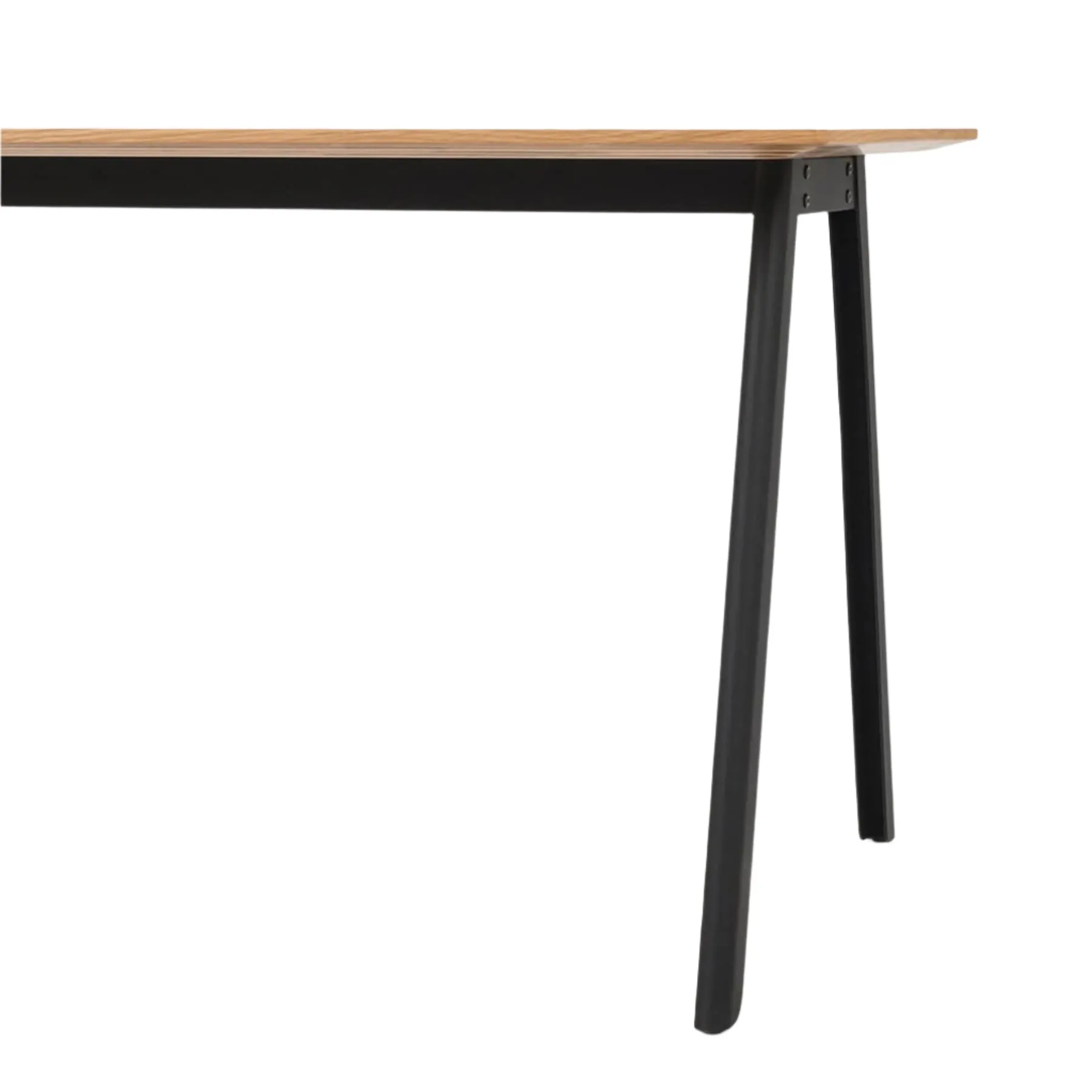 Assembly Desk 150cm - Oak/Black