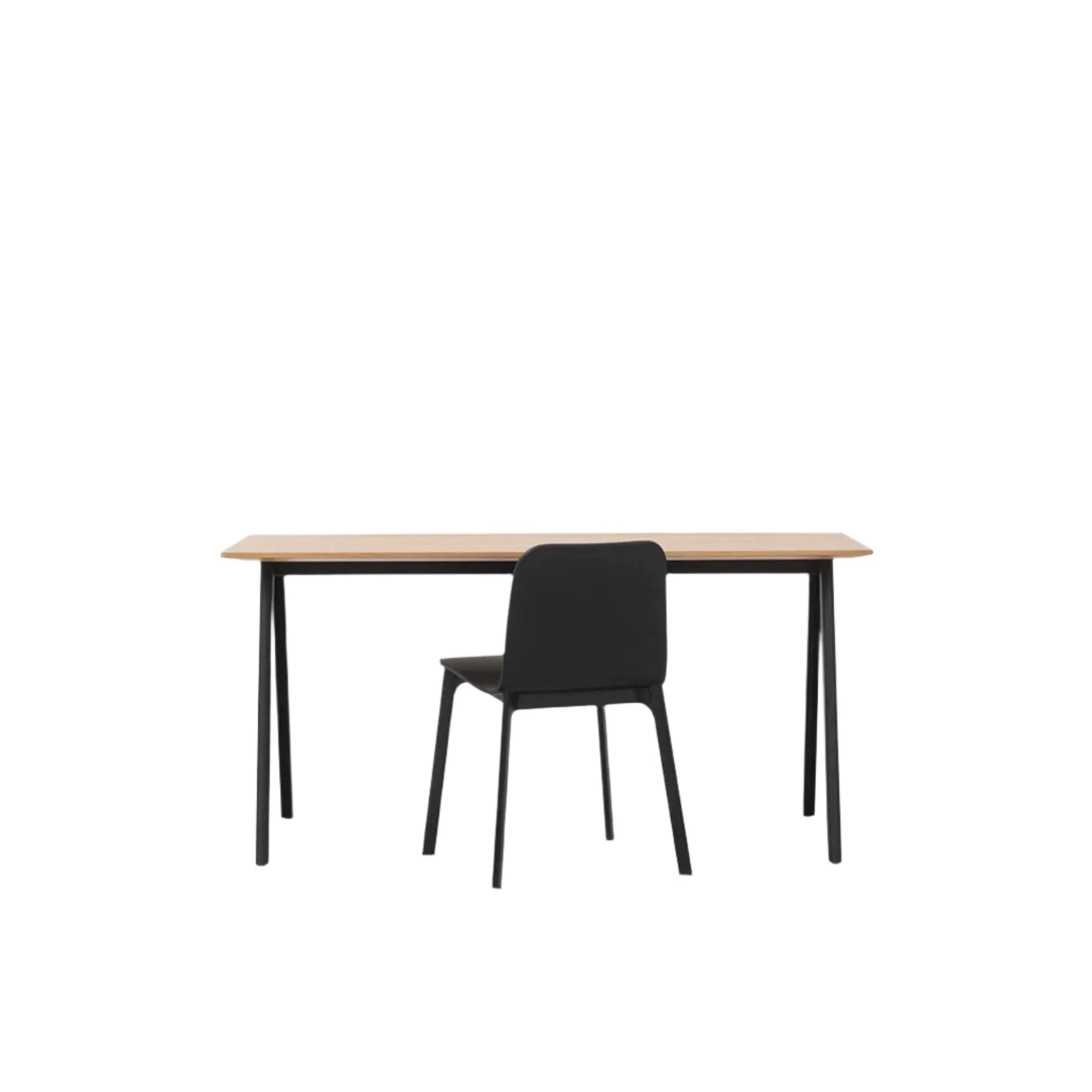Assembly Desk 150cm - Oak/Black