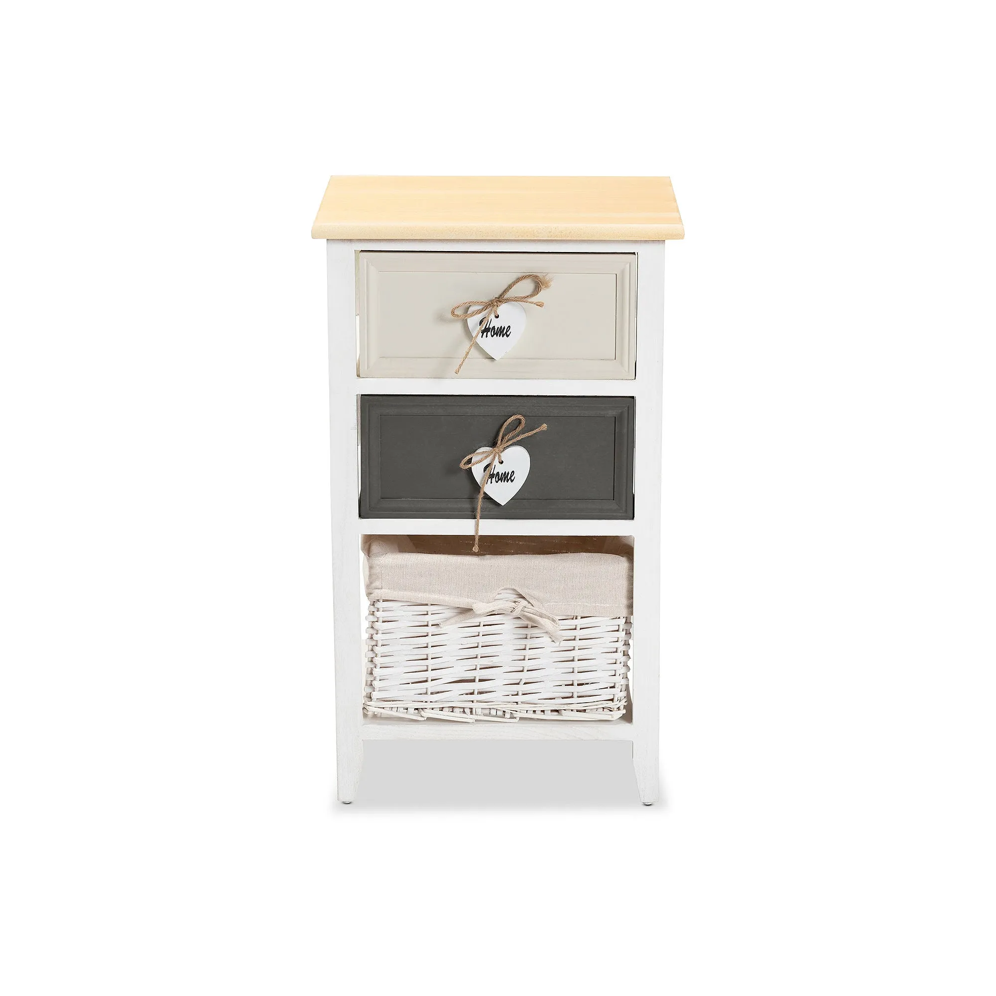 Asstd National Brand Diella Storage Chest - WHITE ONE SIZE