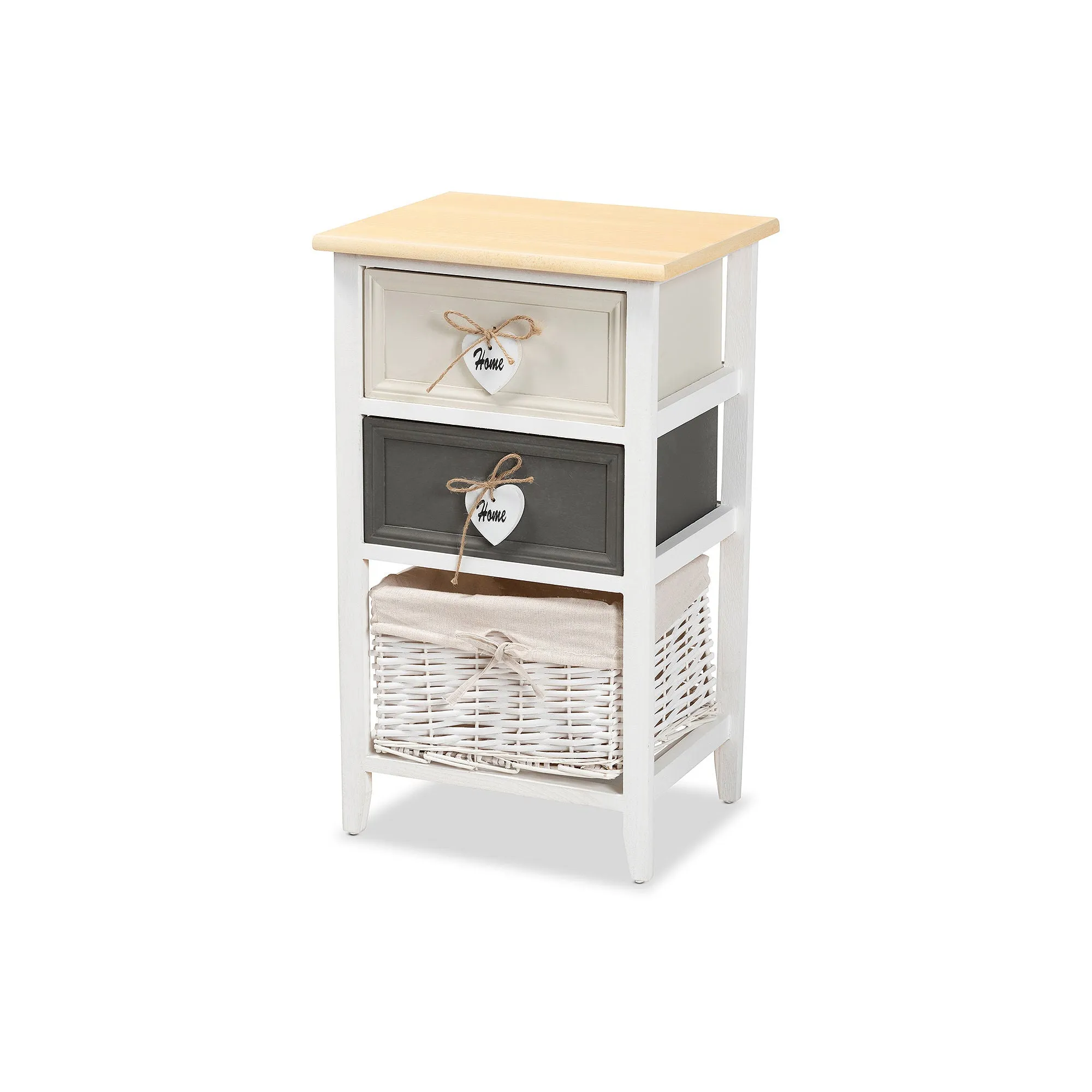 Asstd National Brand Diella Storage Chest - WHITE ONE SIZE