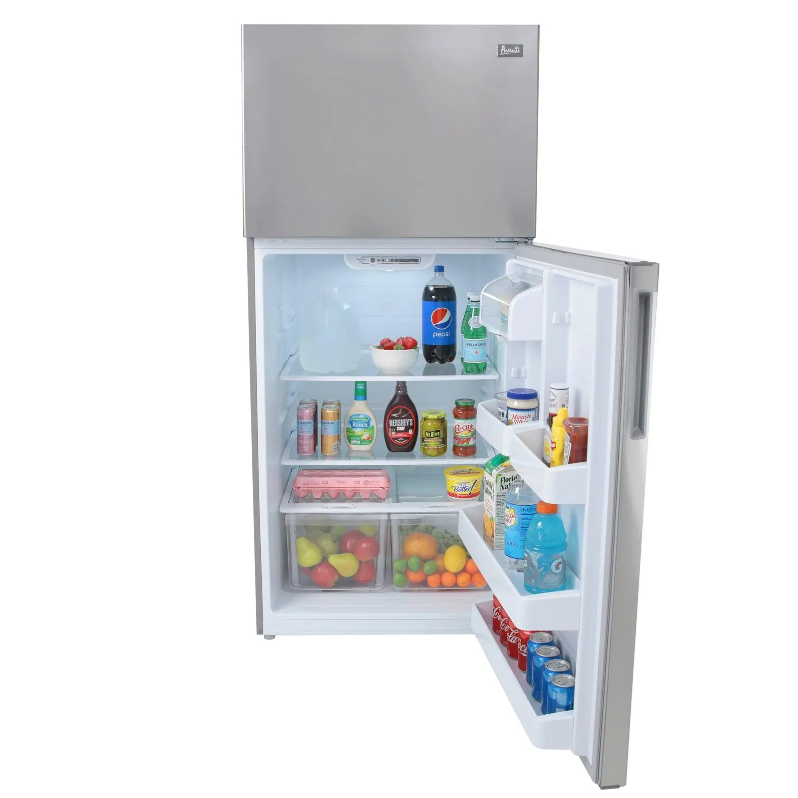 Avanti FF18D3S4 Avanti Frost-Free Apartment Size Refrigerator, 18.0 Cu. Ft.