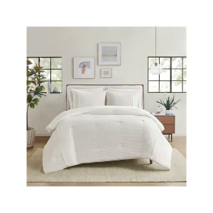 Beautyrest Apollo Oversized 3-Pc. Midweight Comforter Set - IVORY ONE SIZE