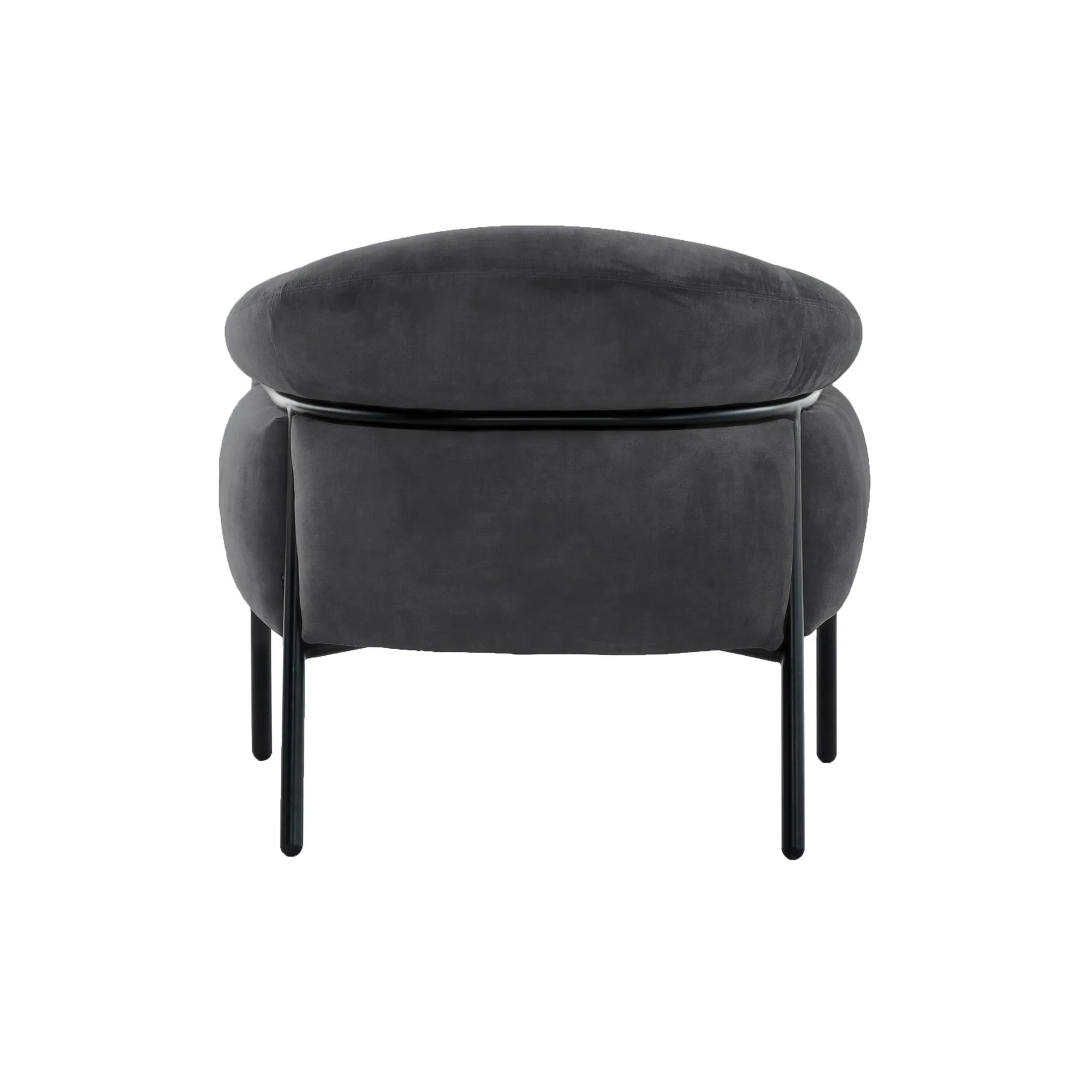 Belly Armchair - Decent Charcoal