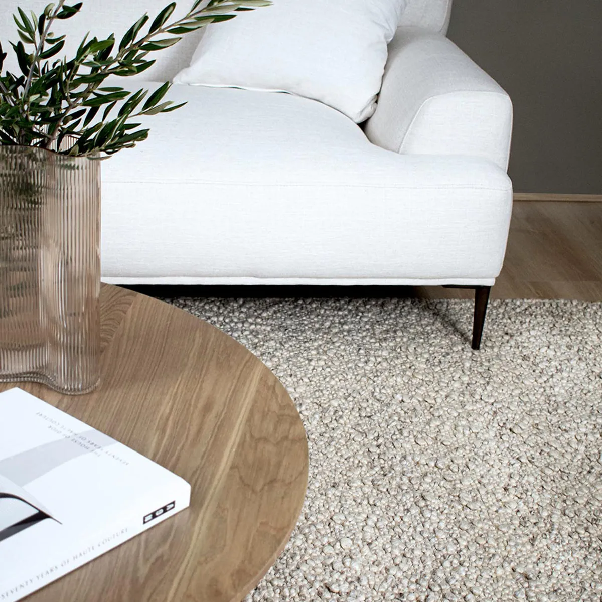 Boucle Rug - Frost 200cm x 290cm