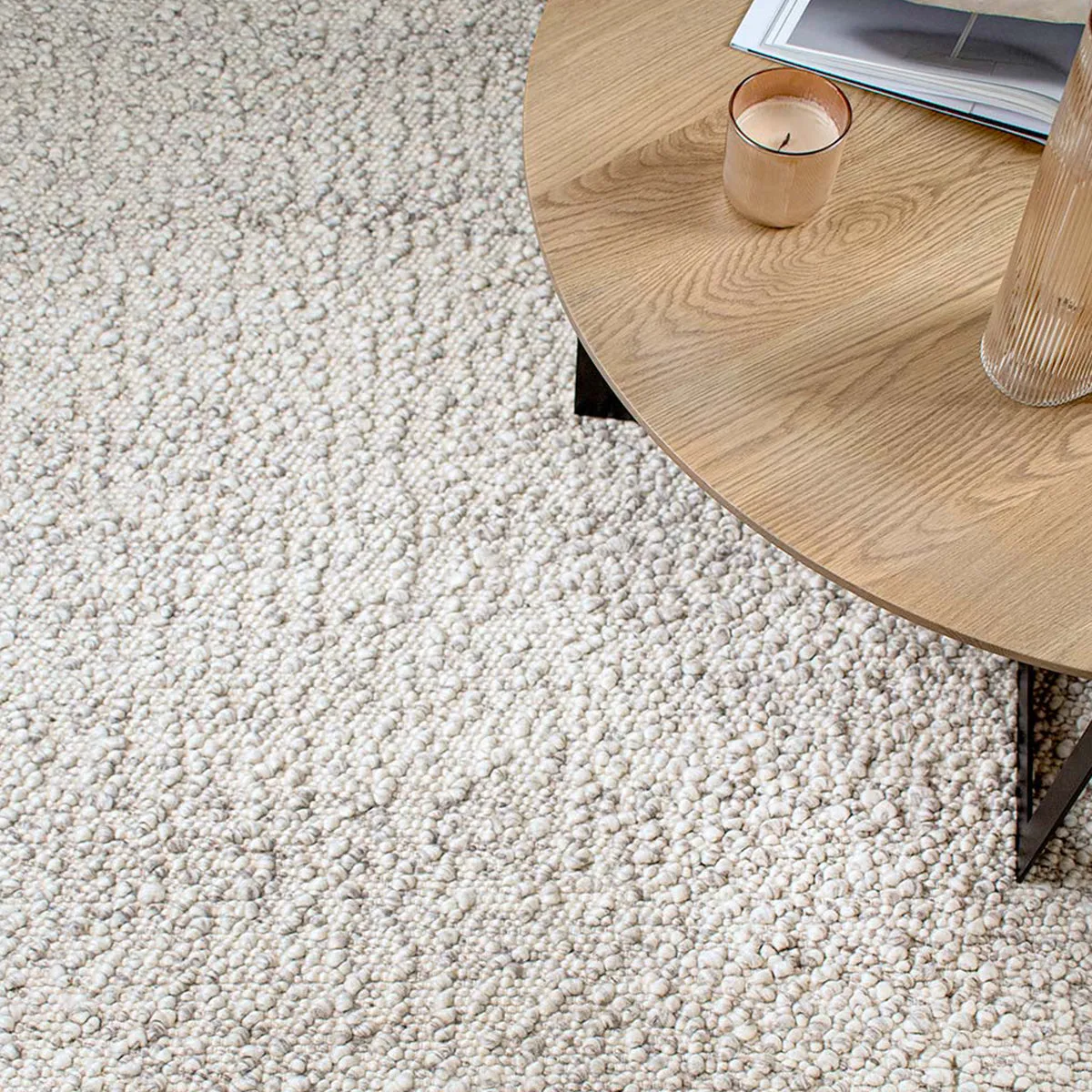 Boucle Rug - Frost 200cm x 290cm