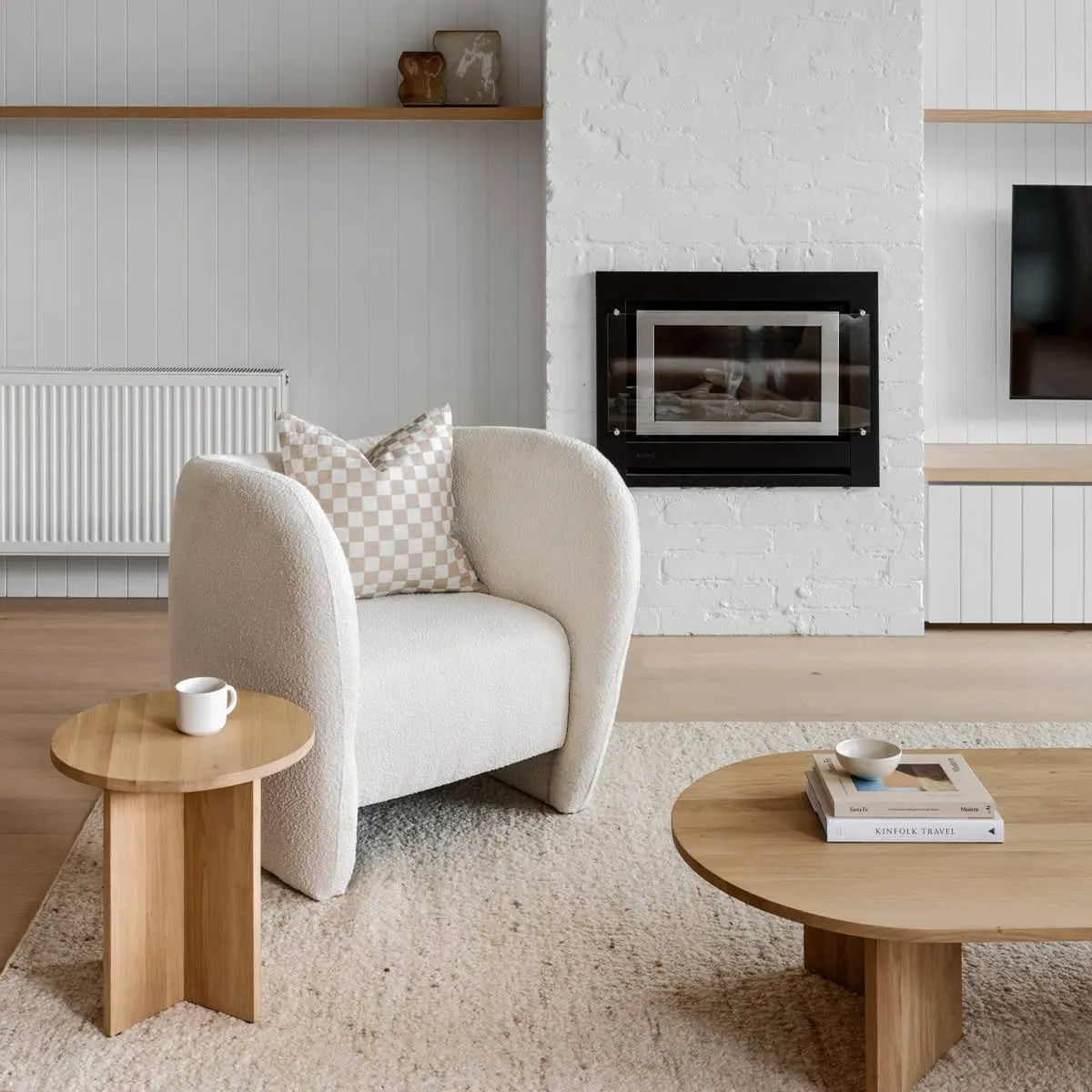 Bounce Armchair - Copenhagen Off White