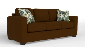 Caleb Queen Sofa Bed with Innerspring Mattress - Lido Gold