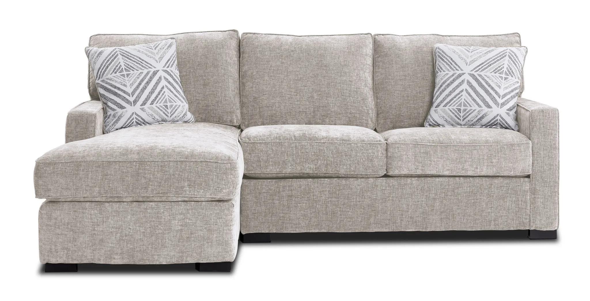 Charlotte 2-Piece Sectional with Left-Facing Chaise - Sand