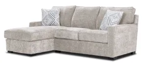 Charlotte 2-Piece Sectional with Left-Facing Chaise - Sand