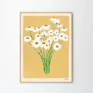 Daisies Print 21Cm x 29.7Cm (A4)