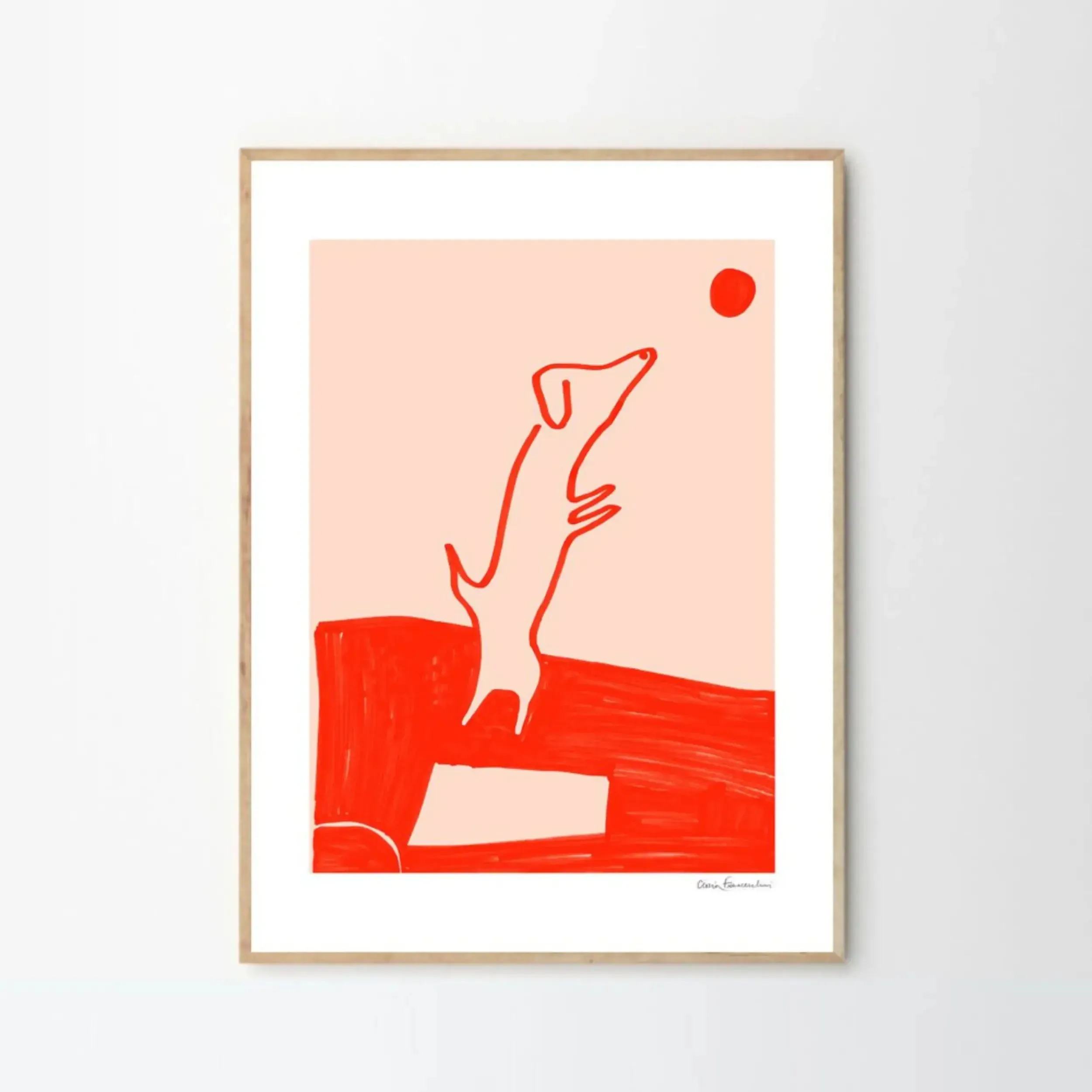 Divertissement Print 30Cm x 40Cm