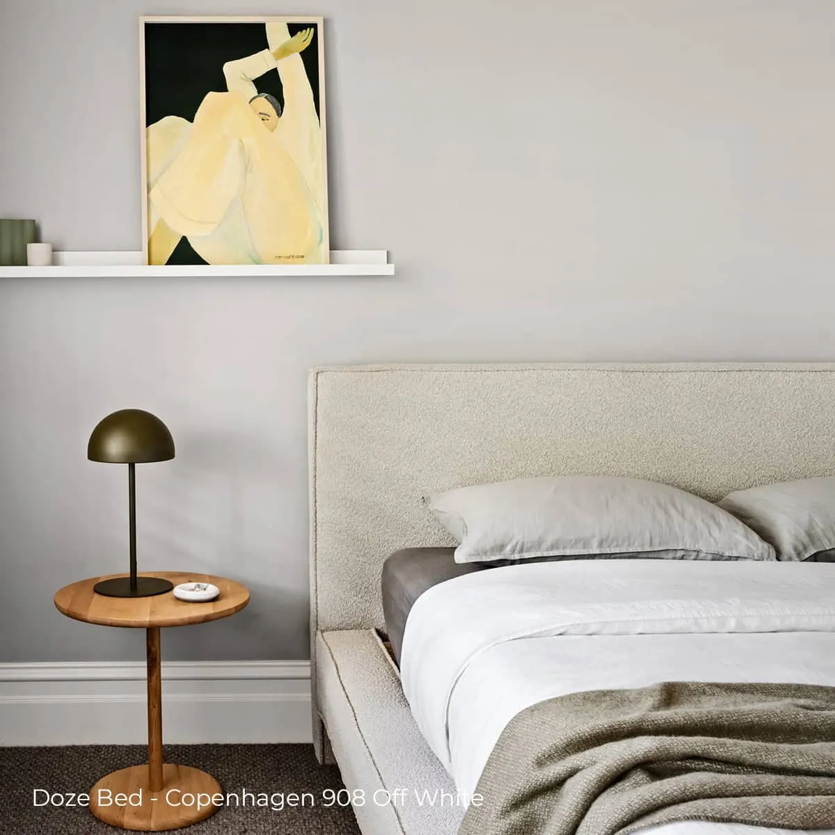 Doze Queen Bed - Copenhagen Grey