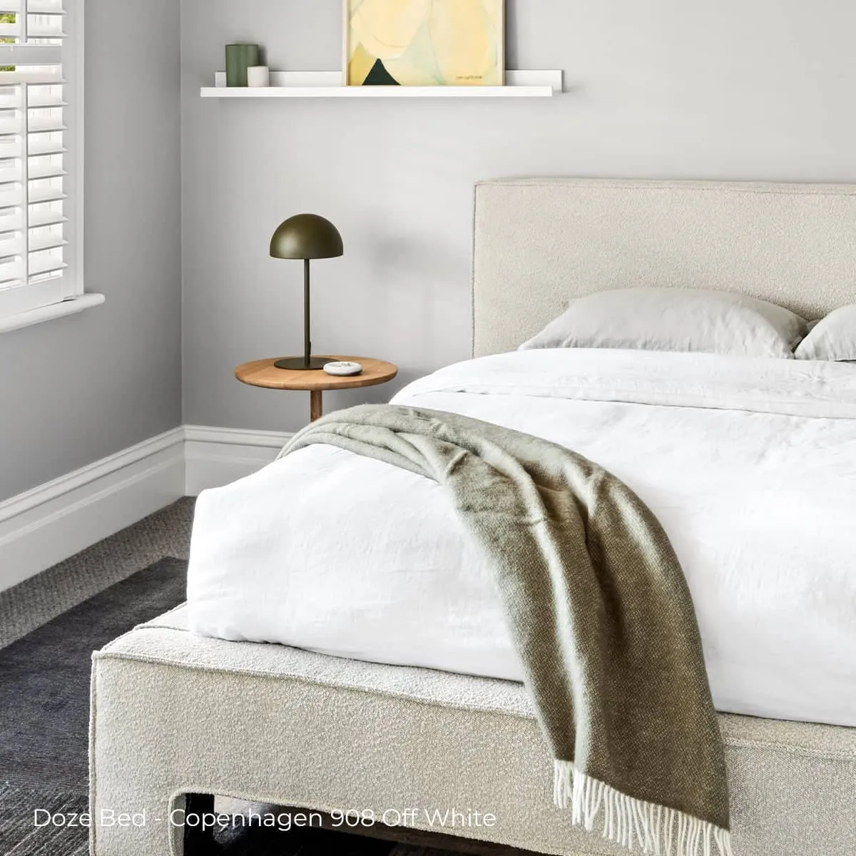Doze Queen Bed - Copenhagen Grey