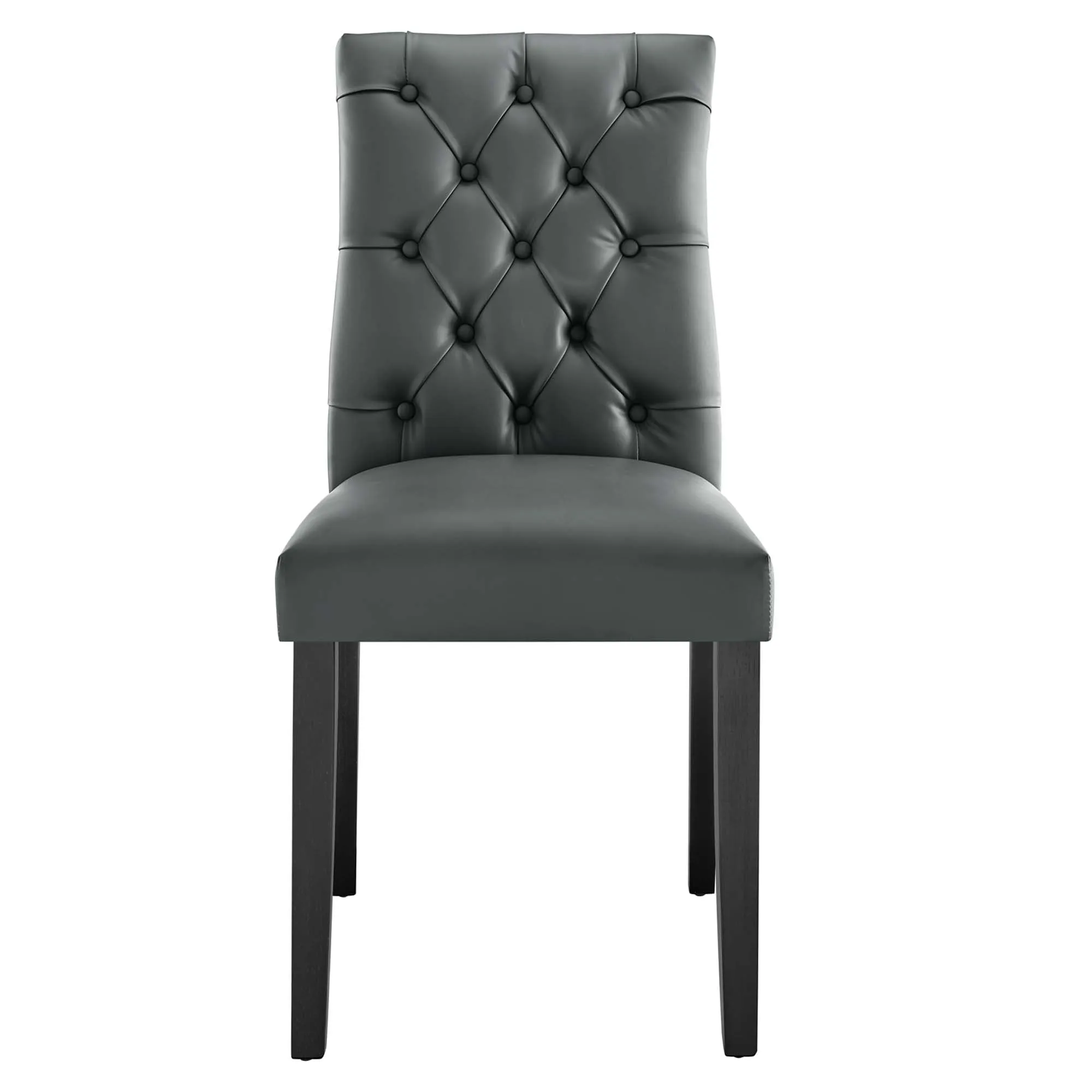 Duchess Dining Chair Vinyl Set of 2 by Modway