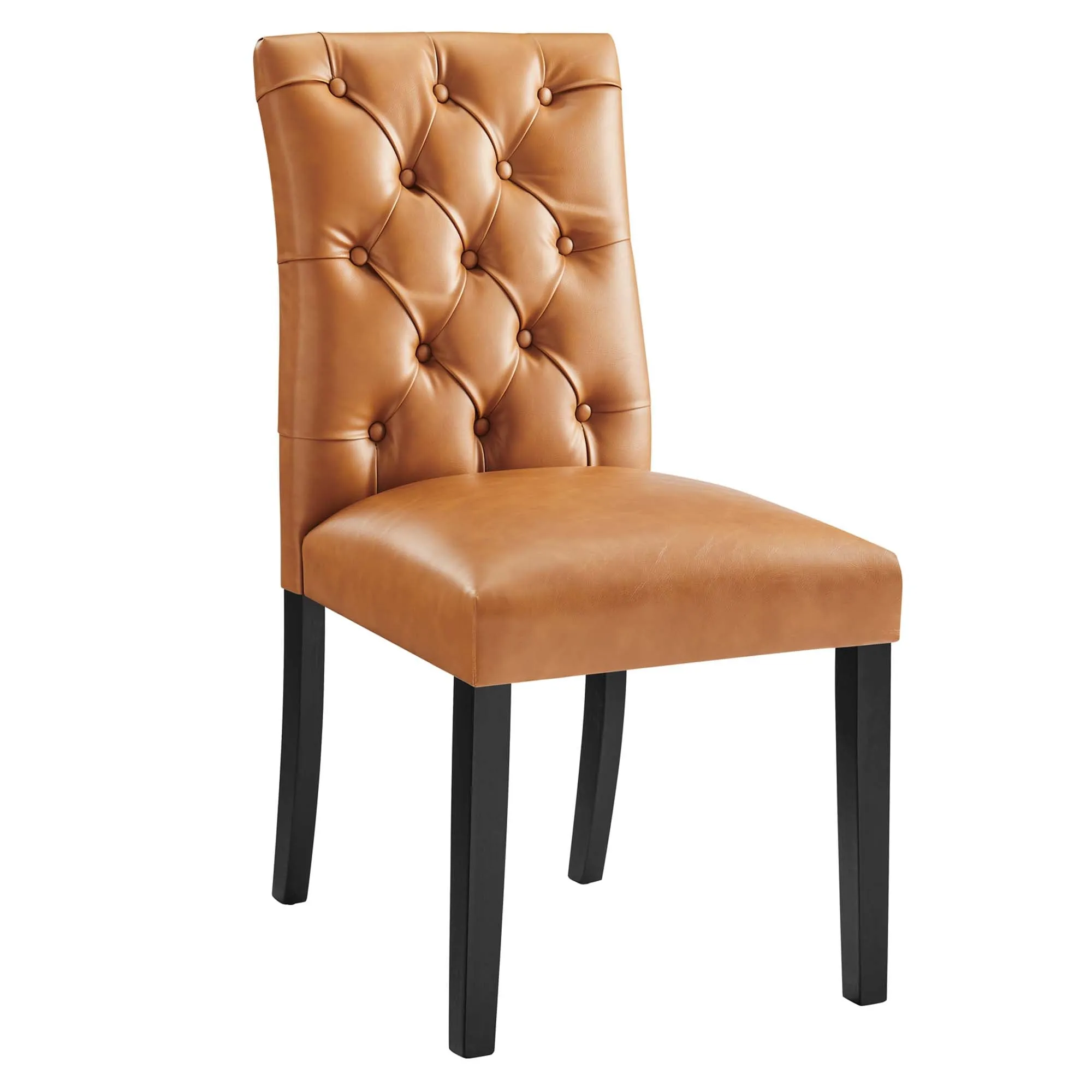 Duchess Dining Chair Vinyl Set of 2 by Modway