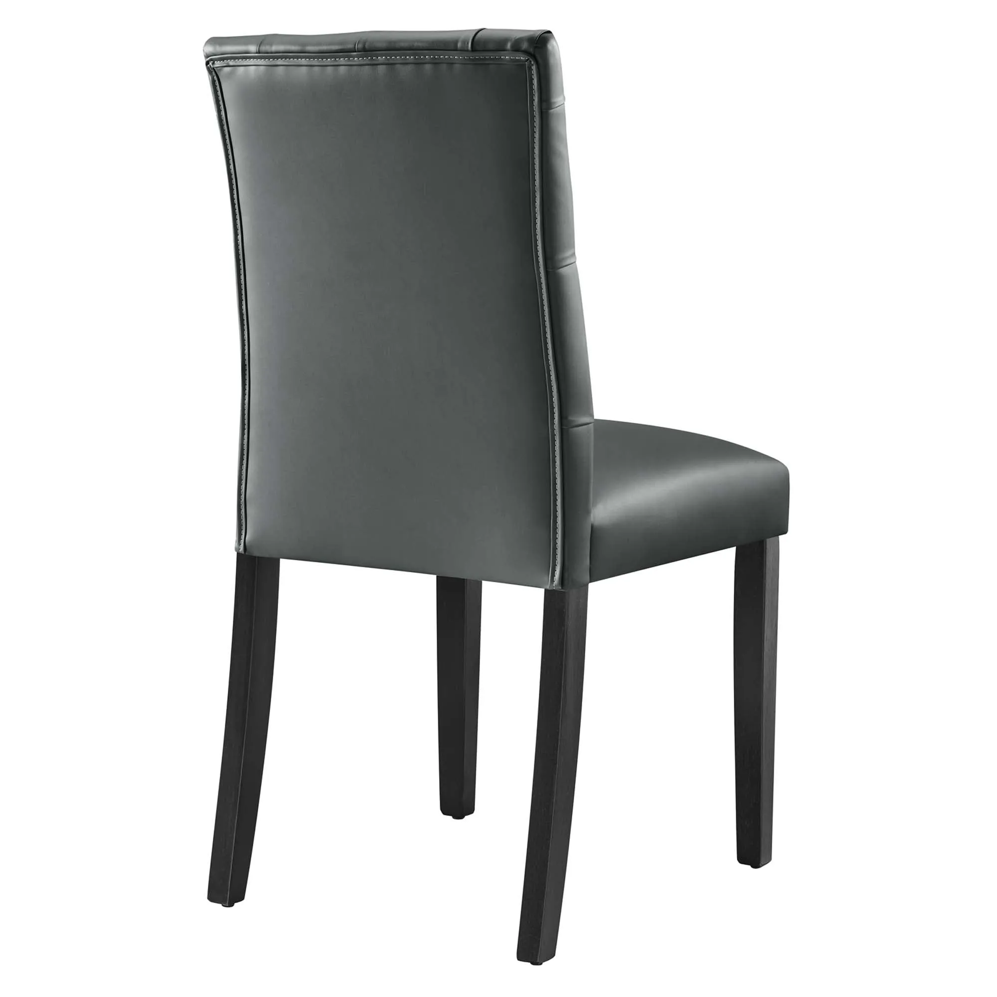 Duchess Dining Chair Vinyl Set of 2 by Modway