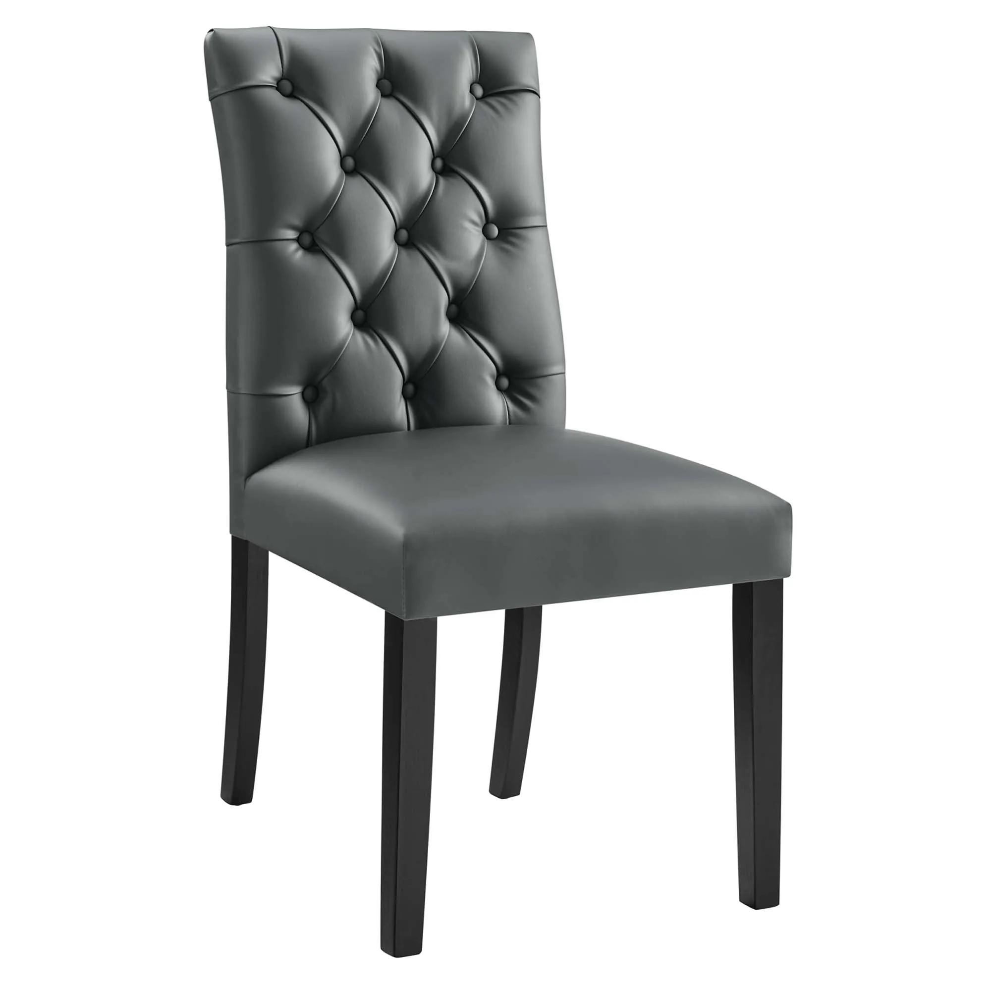 Duchess Dining Chair Vinyl Set of 2 by Modway