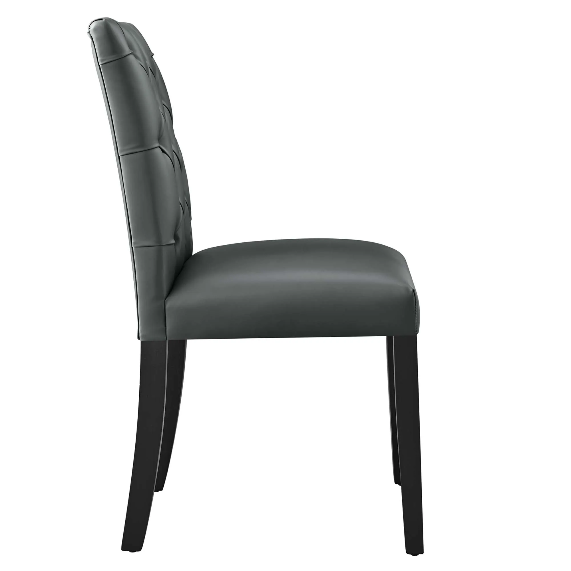 Duchess Dining Chair Vinyl Set of 2 by Modway