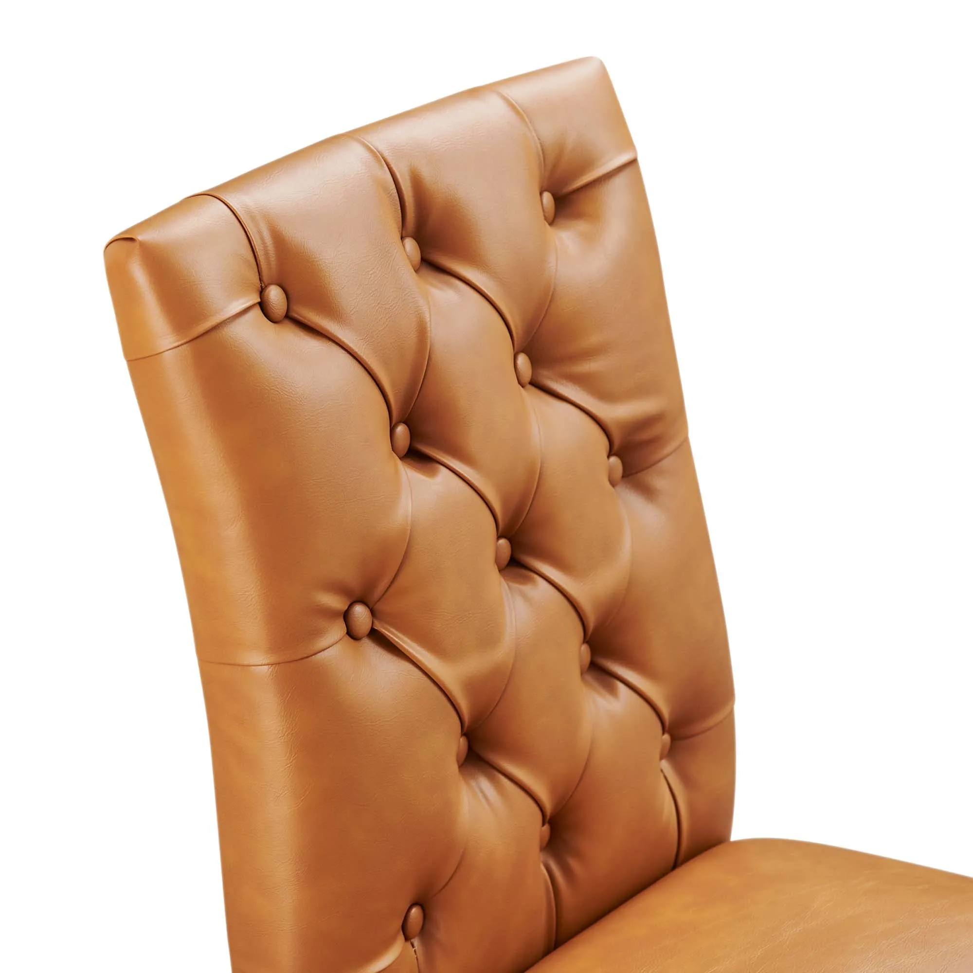 Duchess Dining Chair Vinyl Set of 2 by Modway