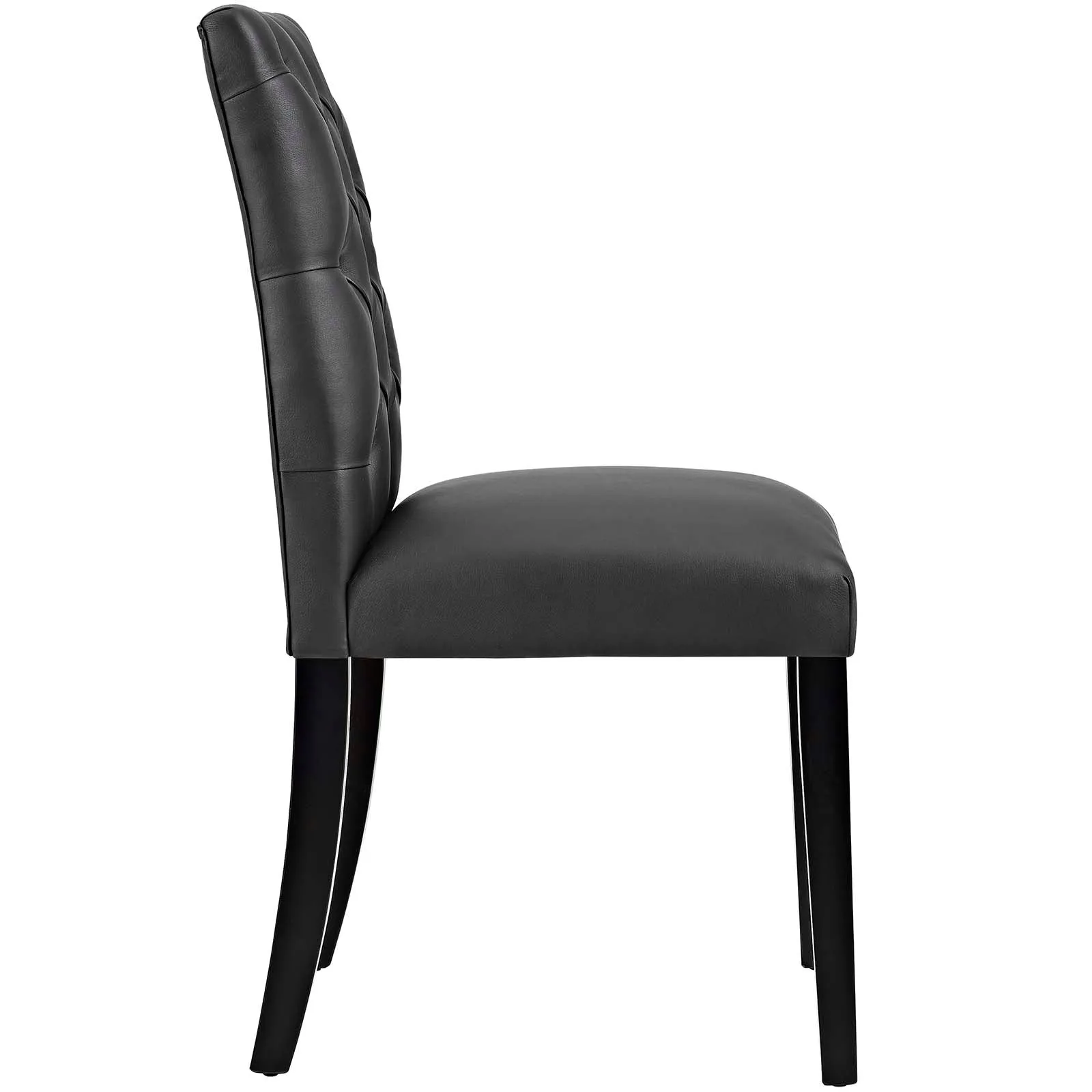 Duchess Dining Chair Vinyl Set of 2 by Modway