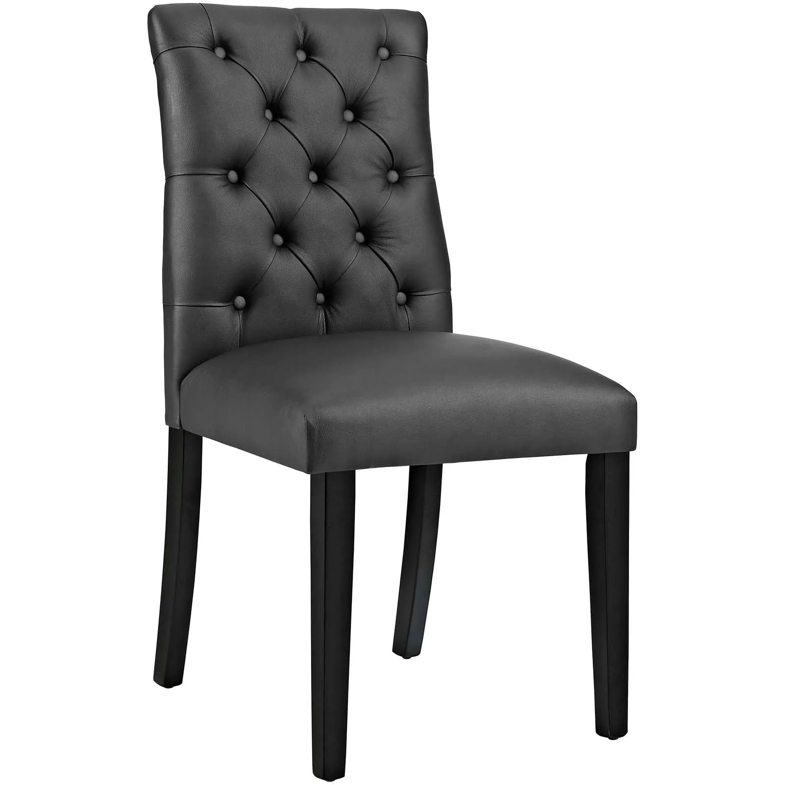 Duchess Dining Chair Vinyl Set of 2 by Modway