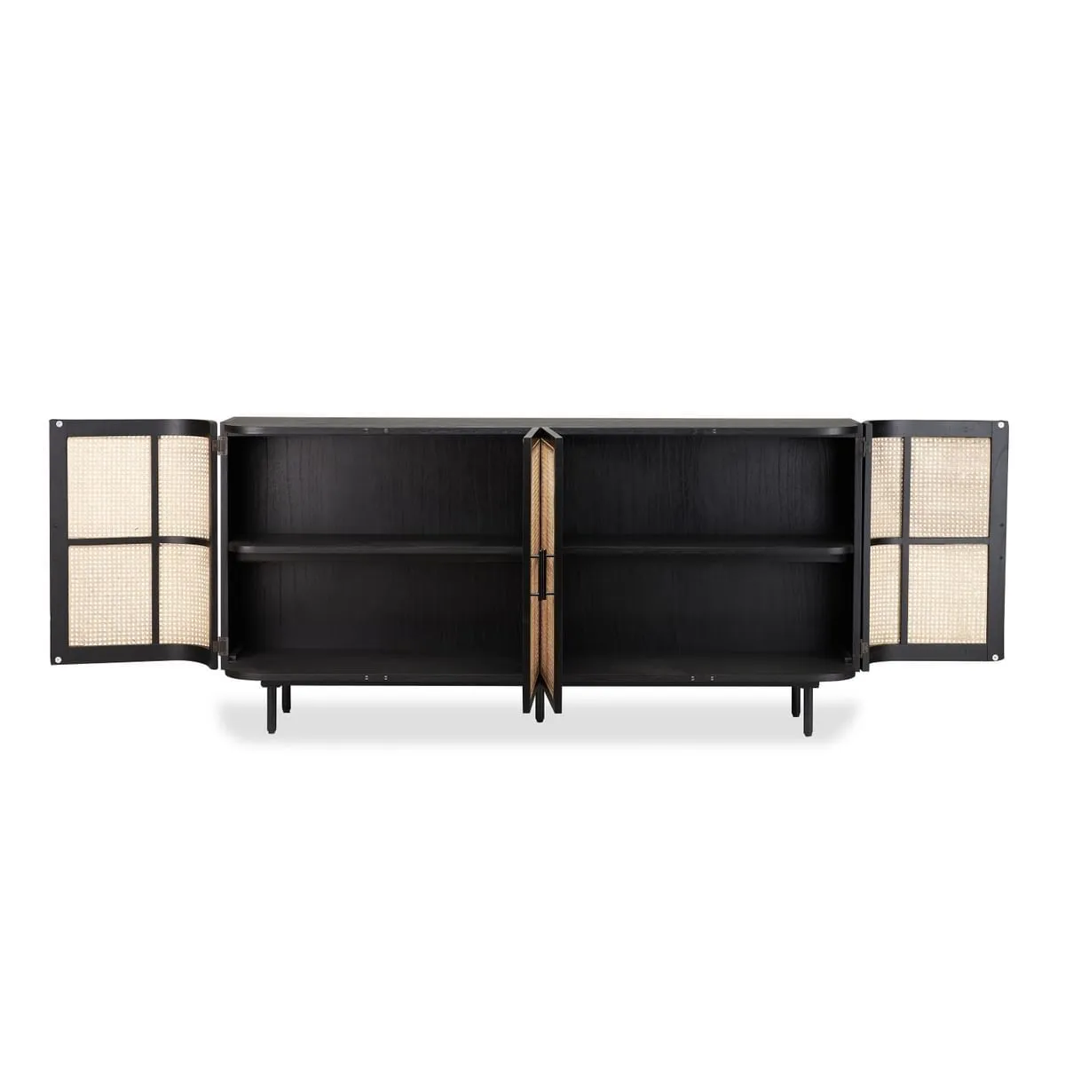 Embrace Rattan Sideboard 180 cm - Black