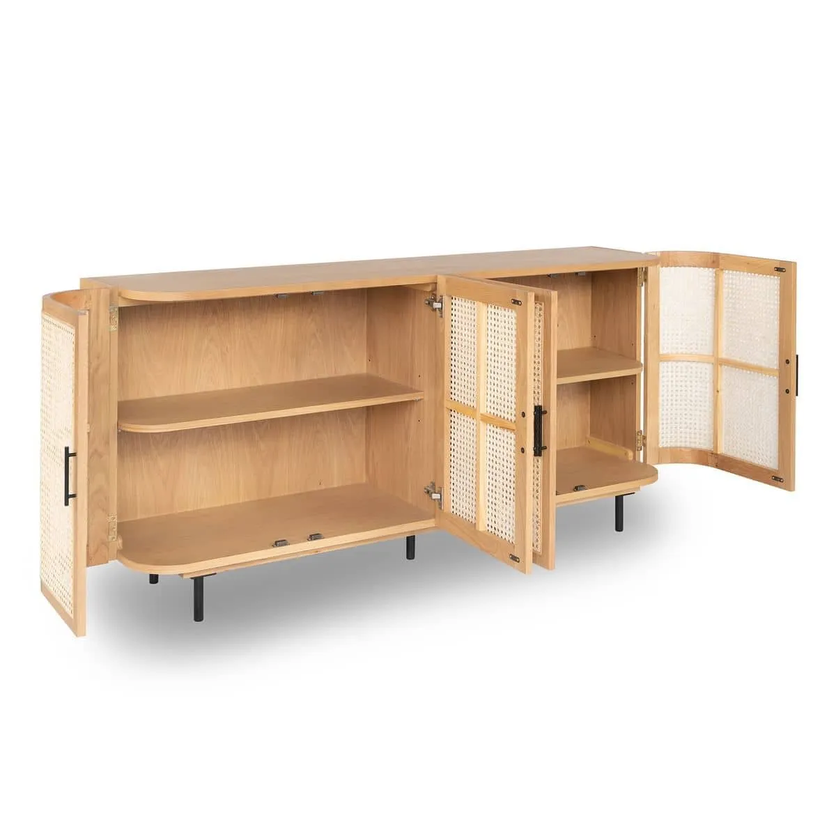 Embrace Rattan Sideboard 180 cm - Natural