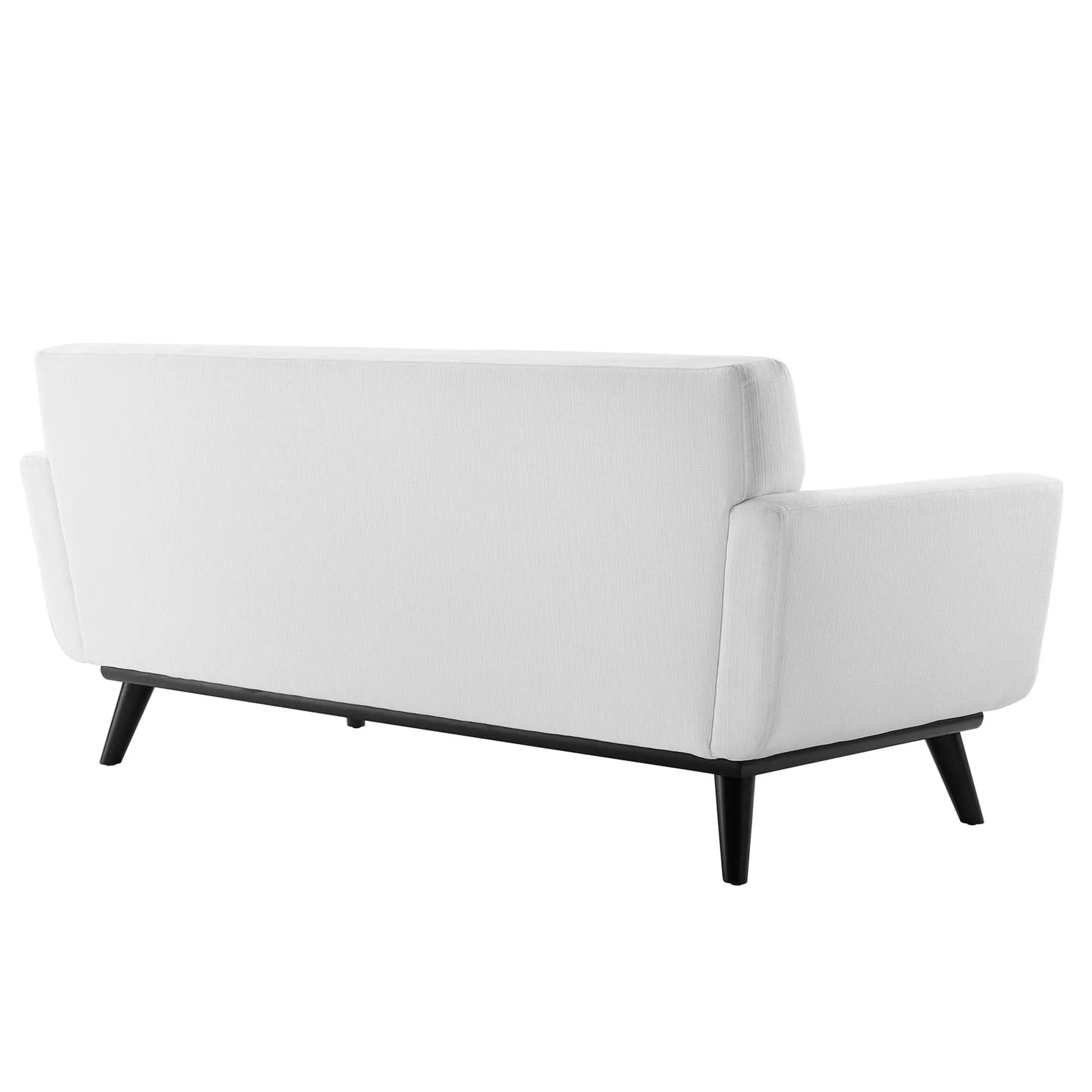 Engage Channel Tufted Fabric Loveseat by Modway