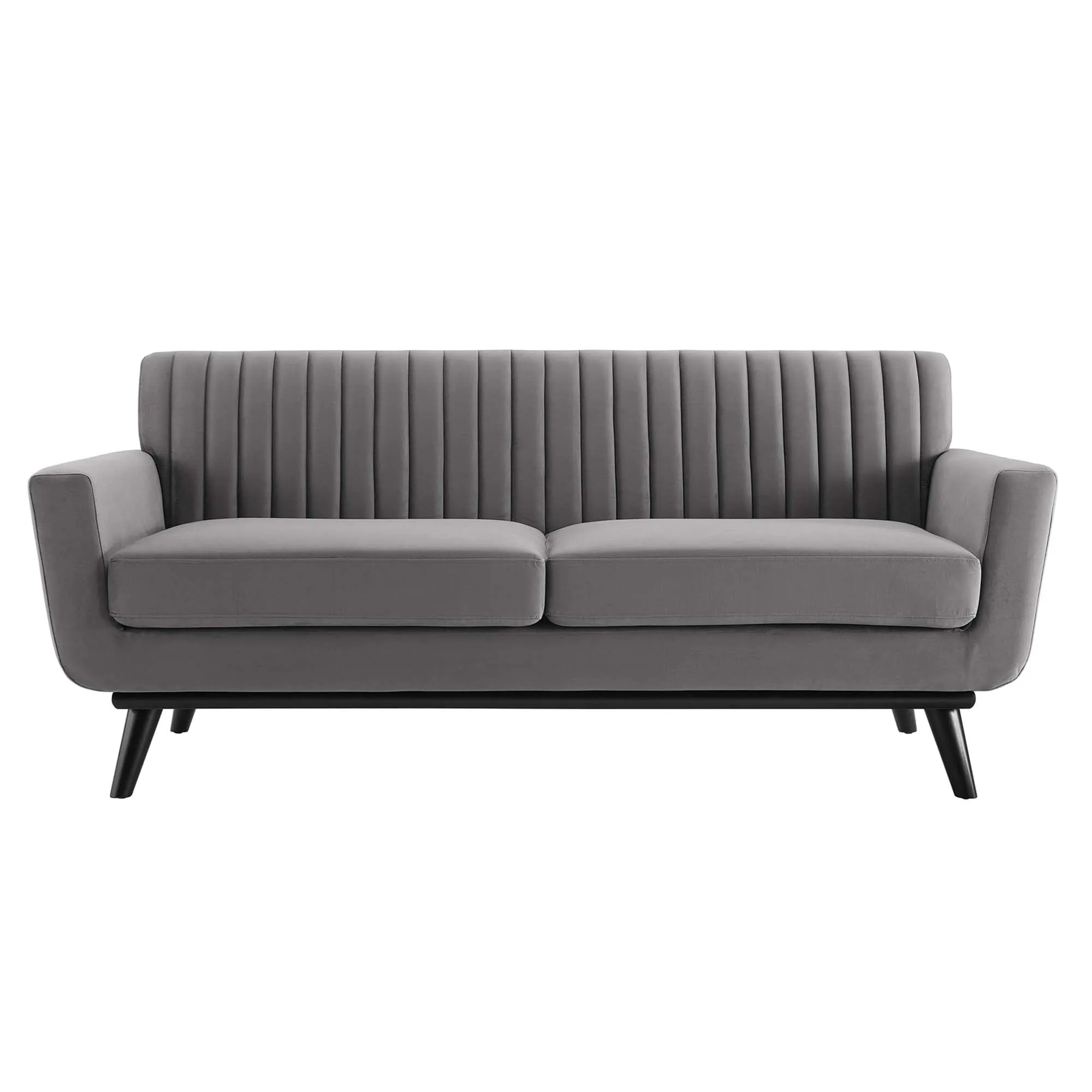 Engage Channel Tufted Performance Velvet Loveseat by Modway