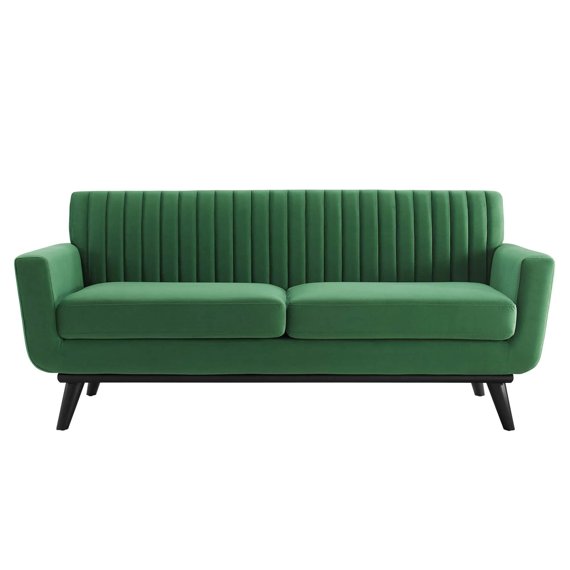 Engage Channel Tufted Performance Velvet Loveseat by Modway