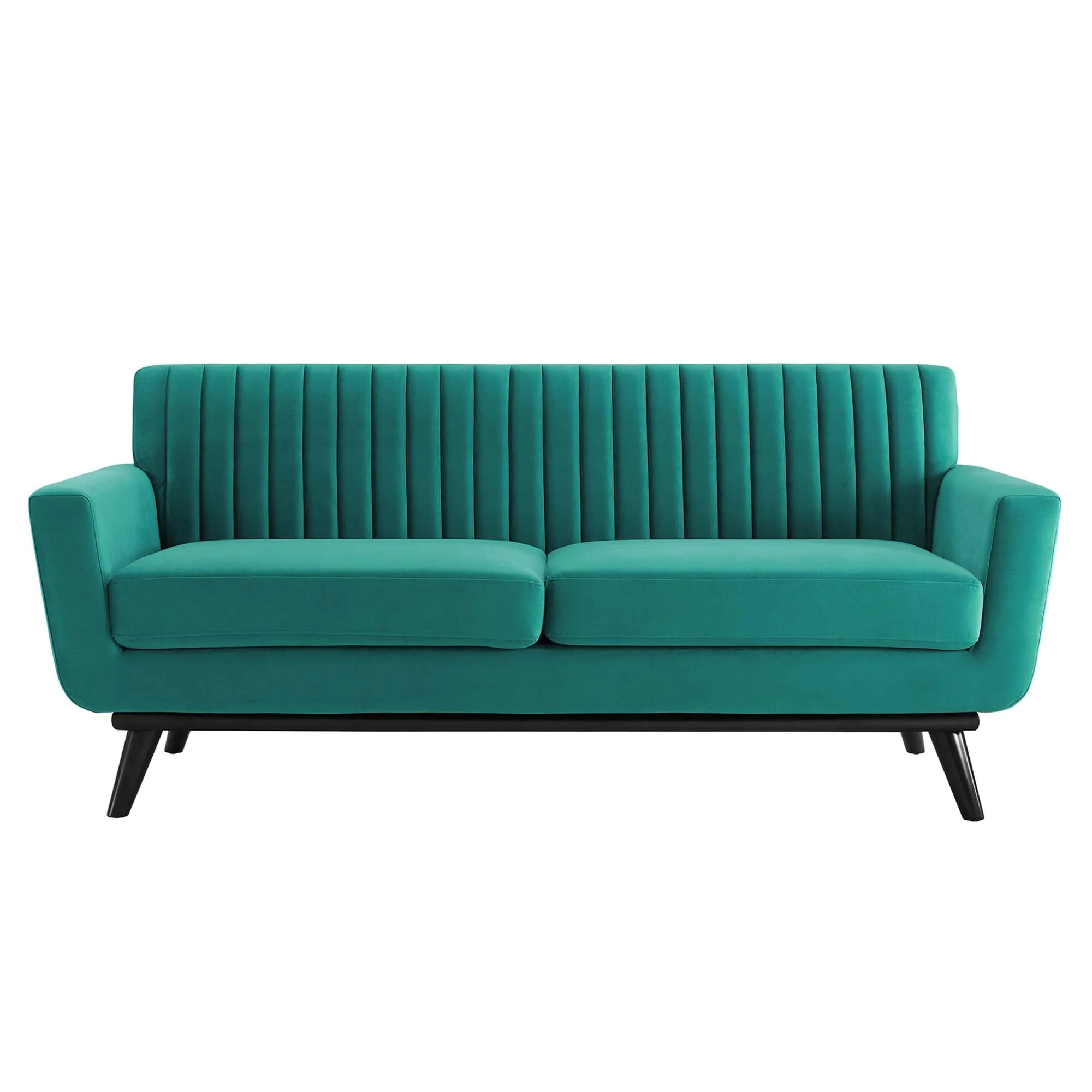 Engage Channel Tufted Performance Velvet Loveseat by Modway
