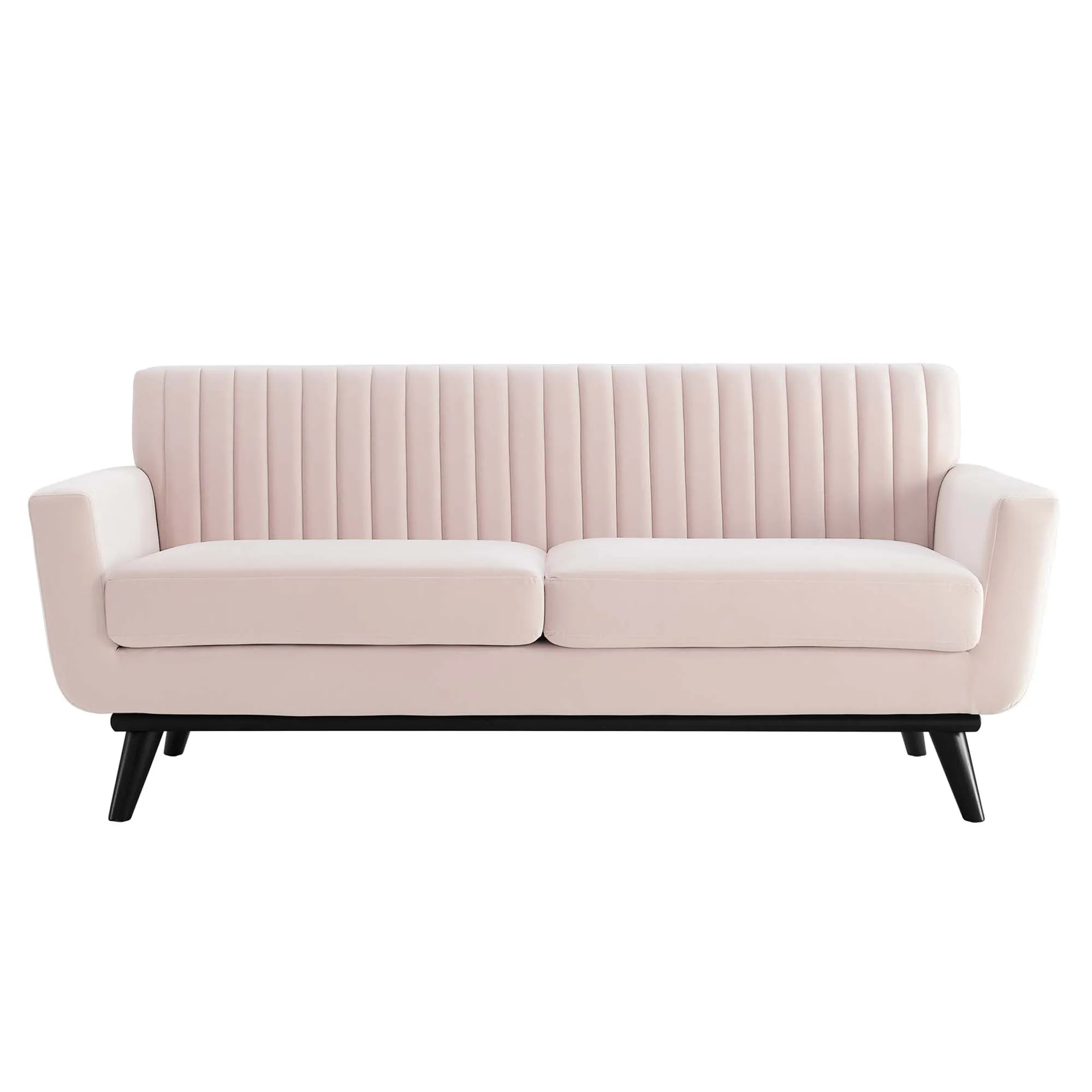 Engage Channel Tufted Performance Velvet Loveseat by Modway