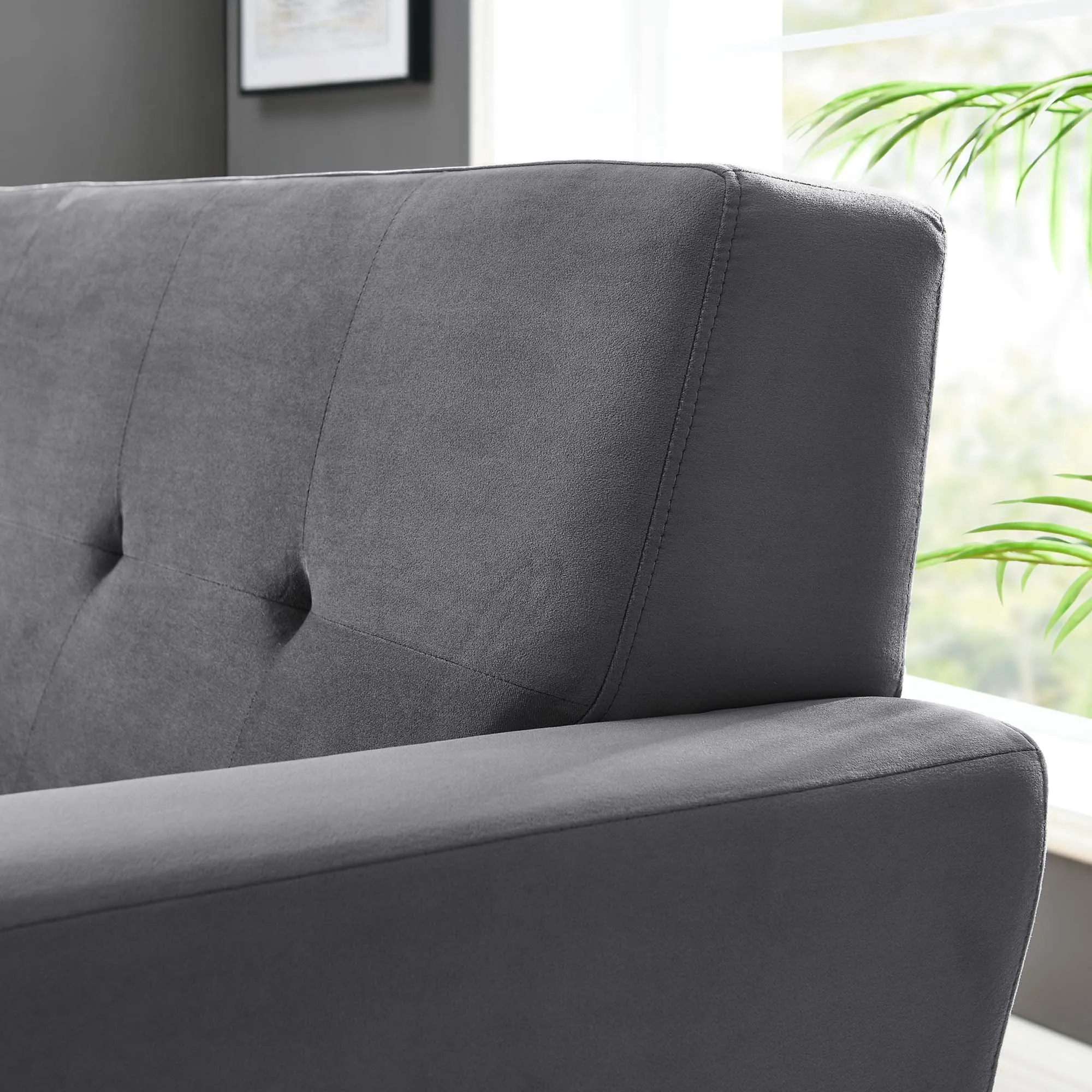 Engage Performance Velvet Armchair by Modway