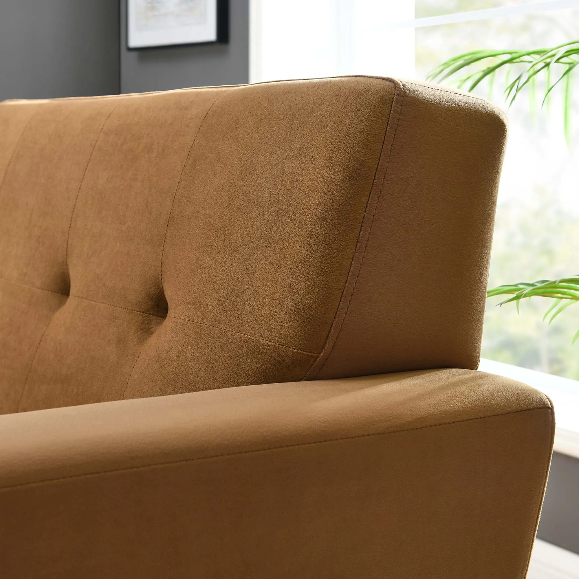 Engage Performance Velvet Armchair by Modway