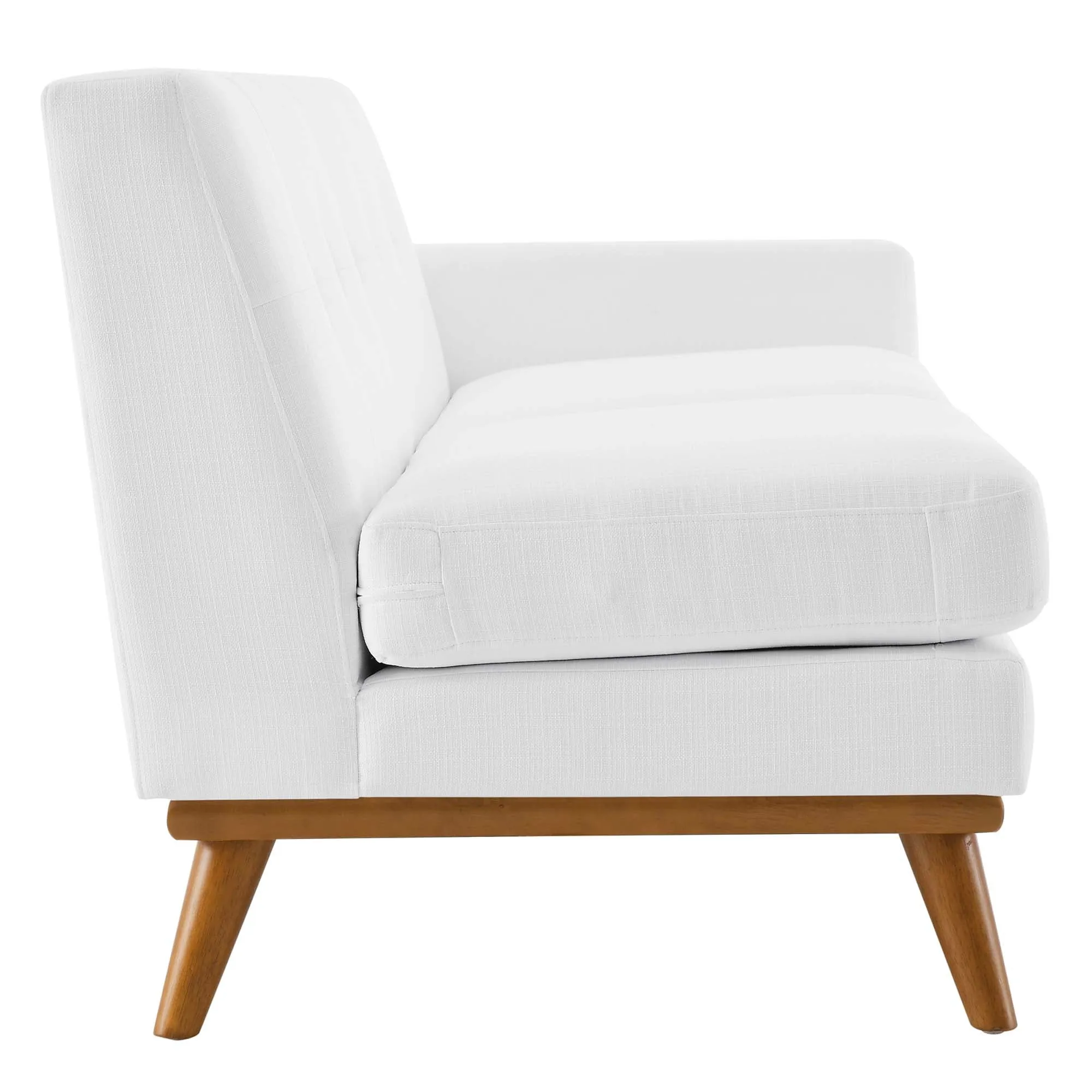 Engage Right-Arm Upholstered Fabric Loveseat by Modway