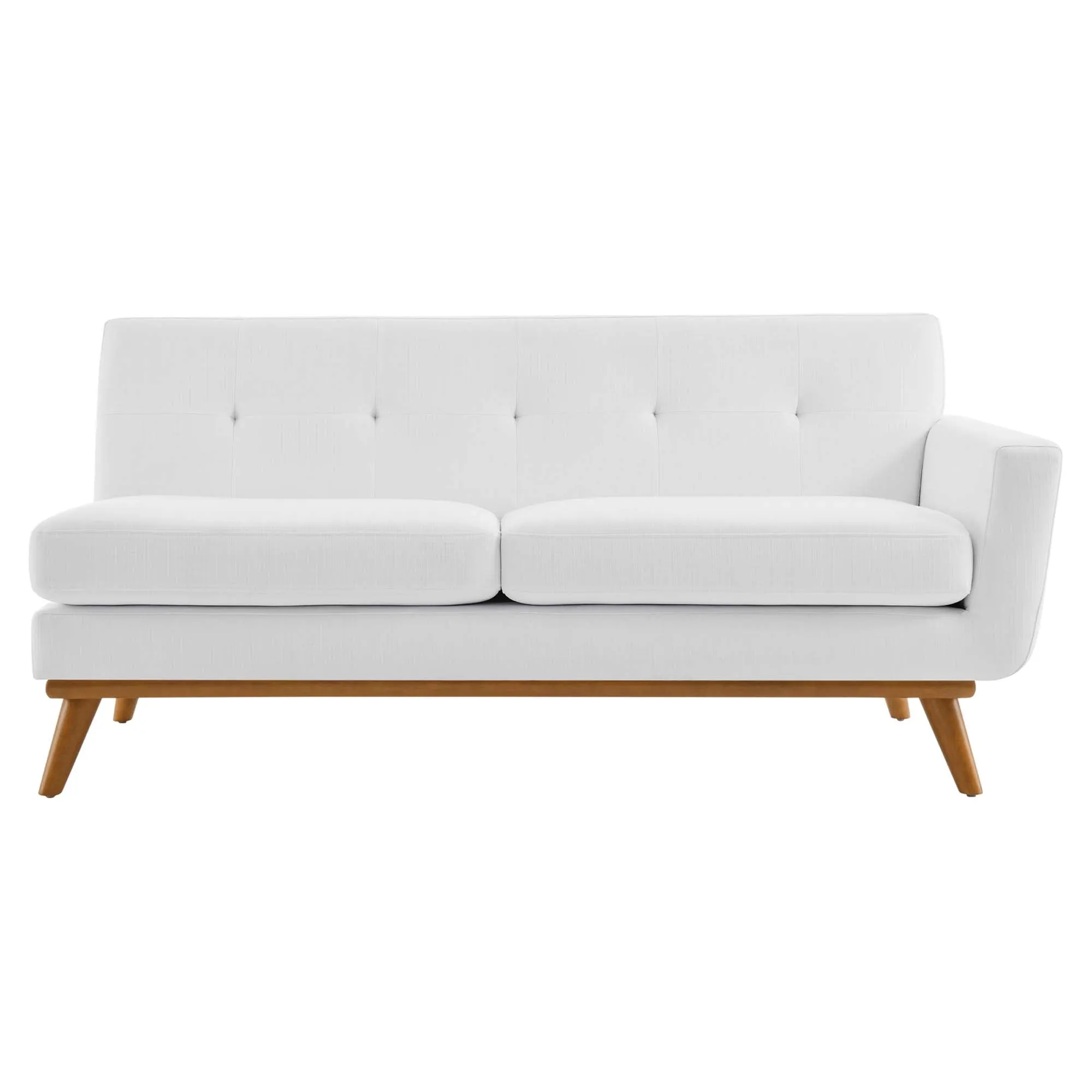 Engage Right-Arm Upholstered Fabric Loveseat by Modway