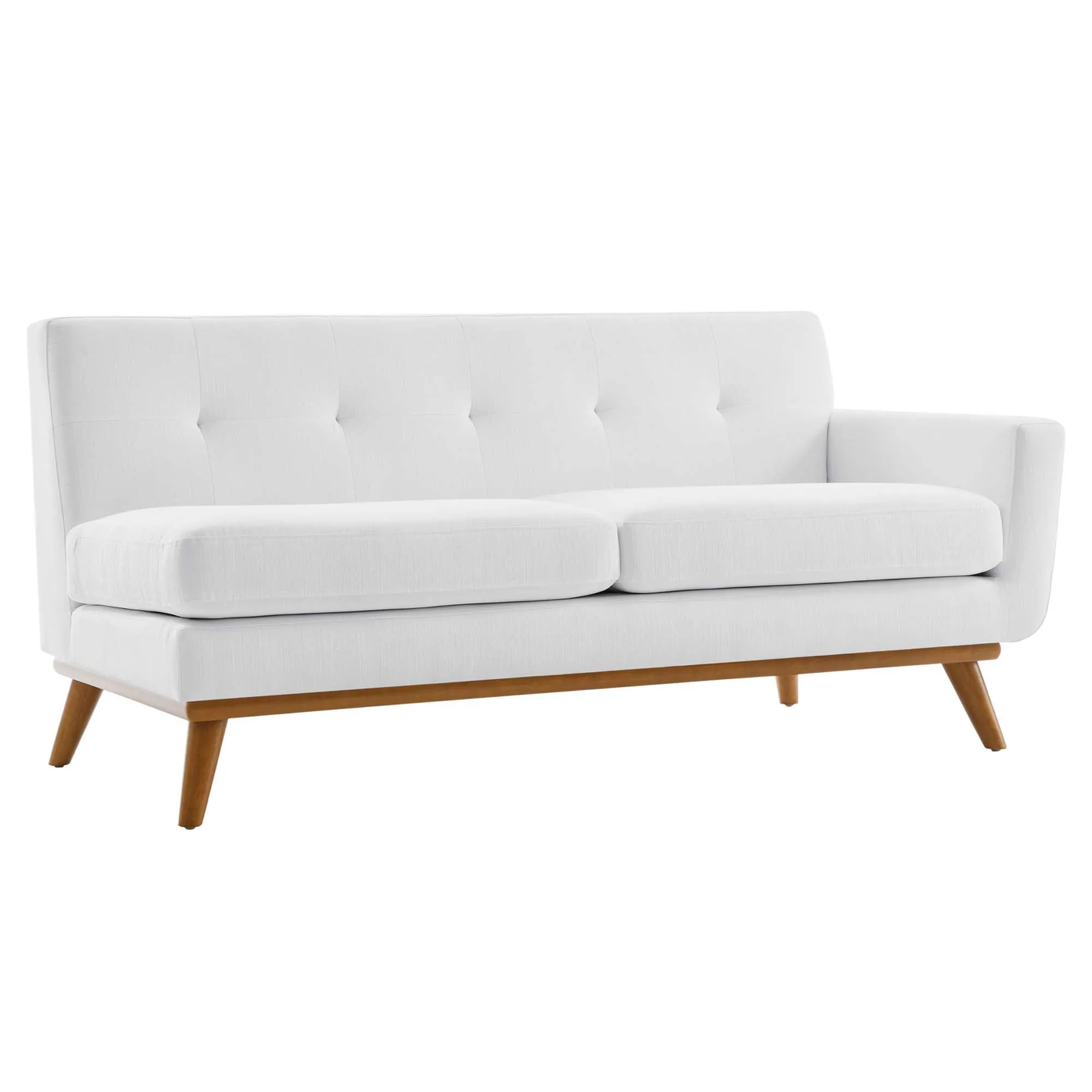Engage Right-Arm Upholstered Fabric Loveseat by Modway