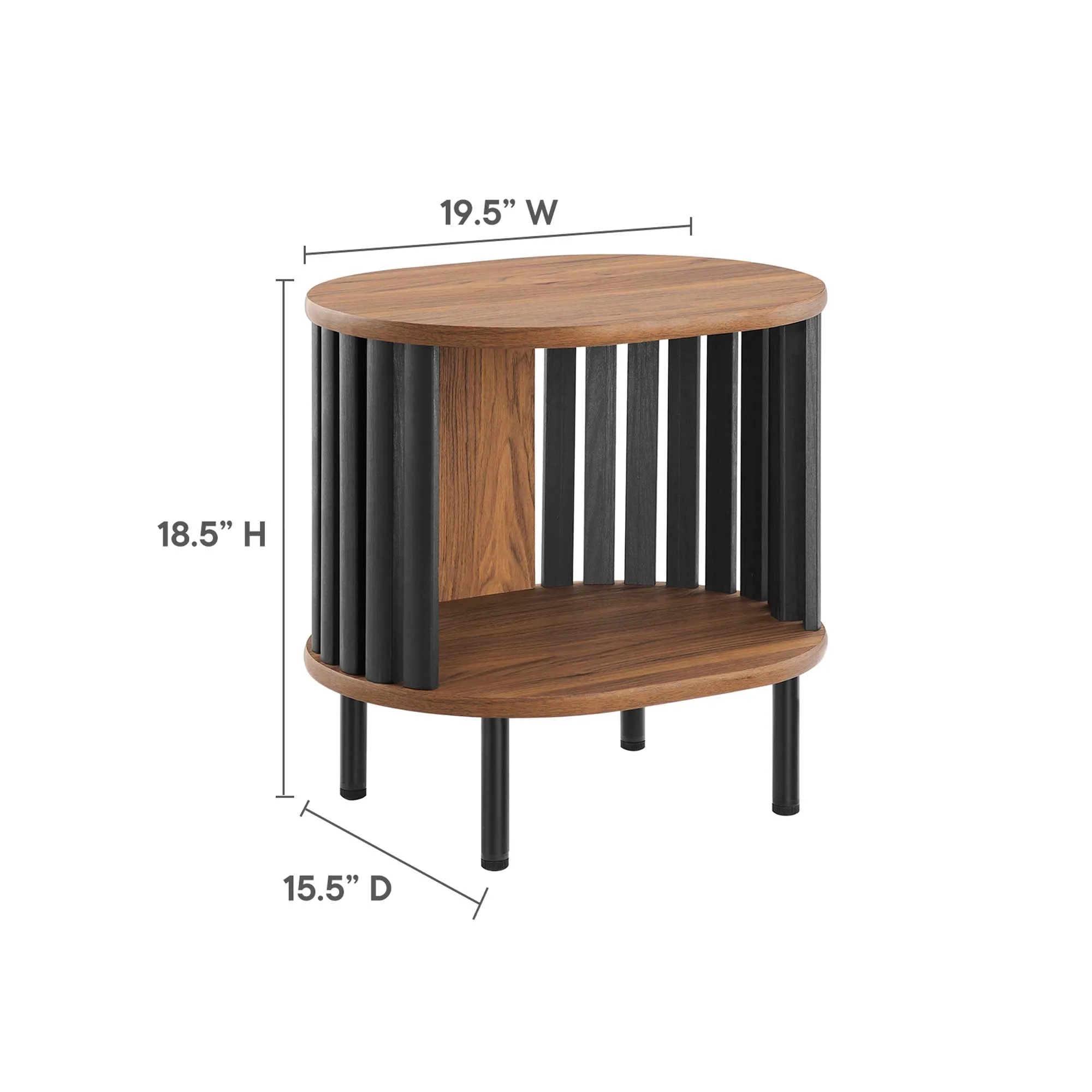 Fortitude Patio Side Table by Modway