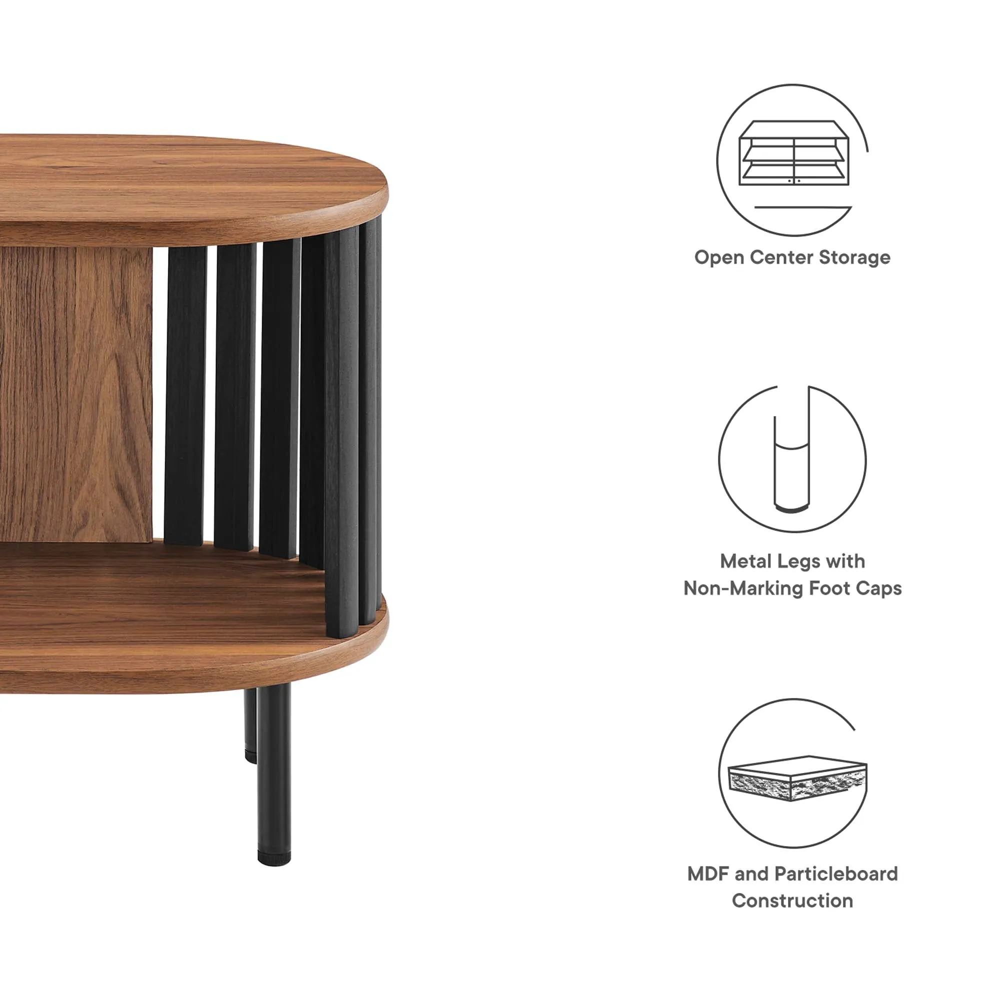 Fortitude Patio Side Table by Modway