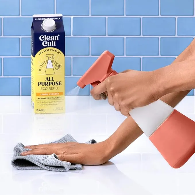 Glass Spray Bottle - Clean Cult - 16 oz. (473 ml)