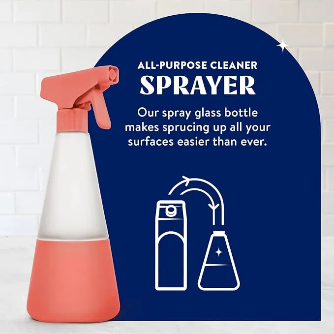 Glass Spray Bottle - Clean Cult - 16 oz. (473 ml)
