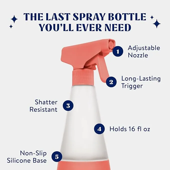 Glass Spray Bottle - Clean Cult - 16 oz. (473 ml)