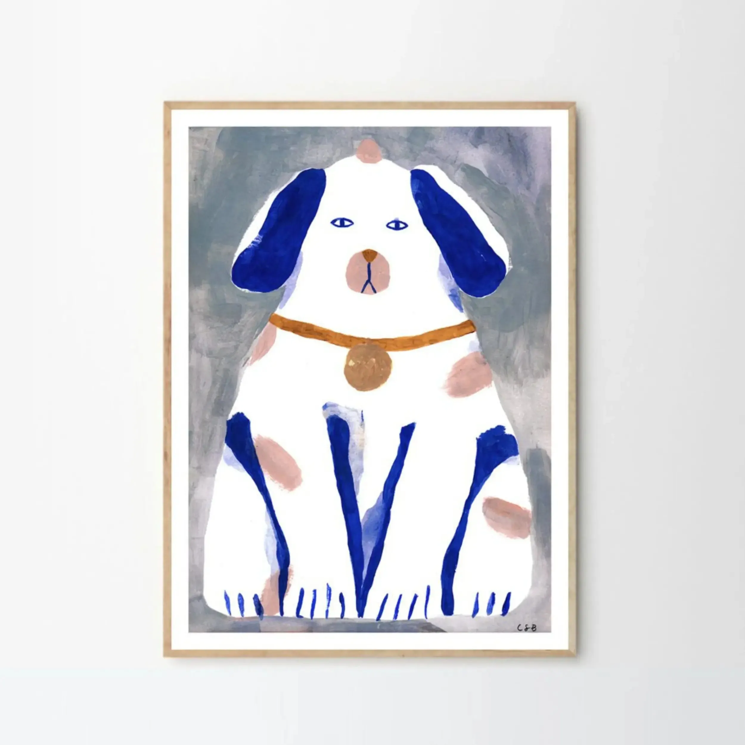 Guardian Dog Print 30Cm x 40Cm