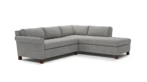 Home Sweet Home Sectional With Bumper (110" x 75",Bumper On Left)