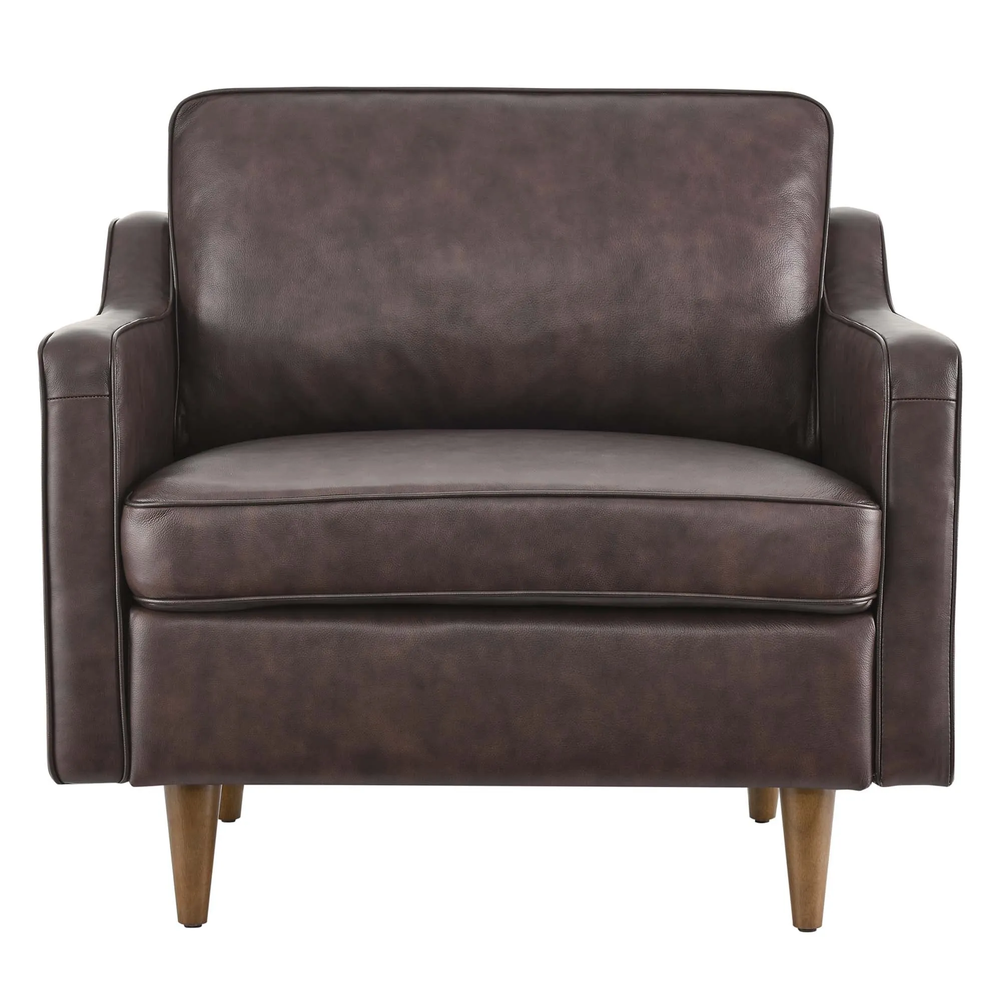 Impart Genuine Leather Armchair by Modway