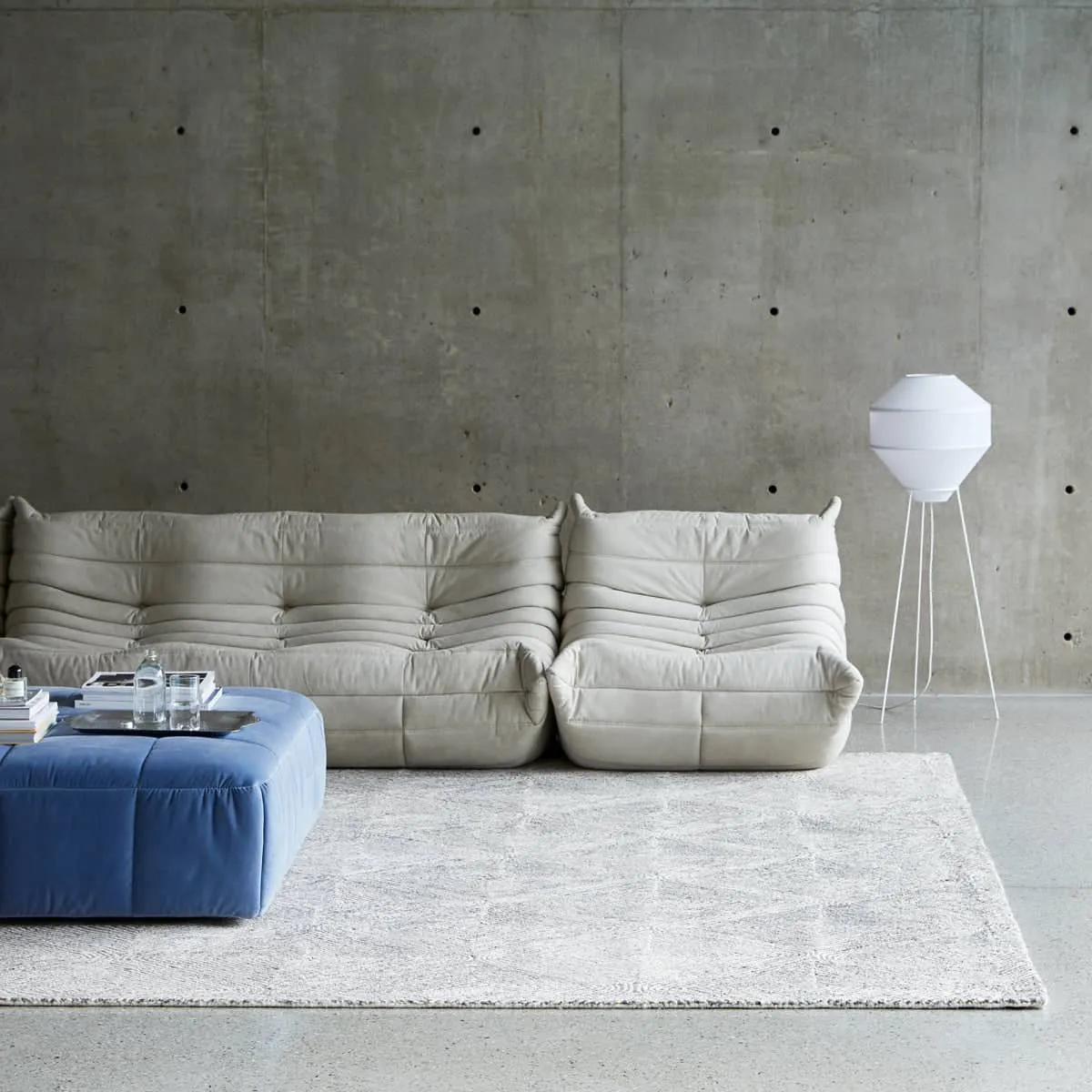 Kenya Rug - Silver Cloud 300cm x 400cm