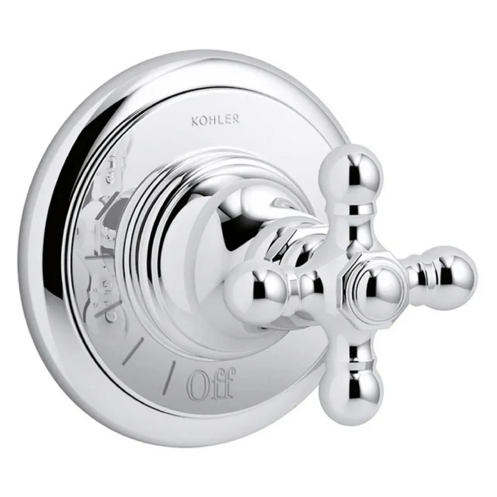 Kohler KT72771-3 Artifacts Volume Control Valve Trim with Cross Handle
